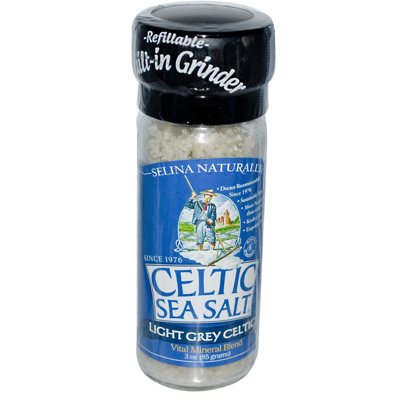 Celtic Sea Salt, Céltica gris clara, 85 g (3 oz)