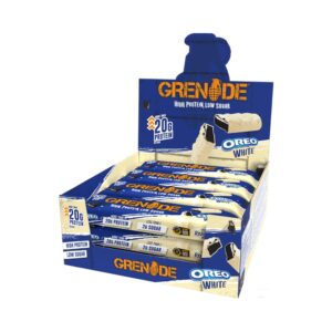 Grenade, Carb Killa, High Protein Bar, Oreo White, 12 Bars, 2.12 oz (60 g) Each