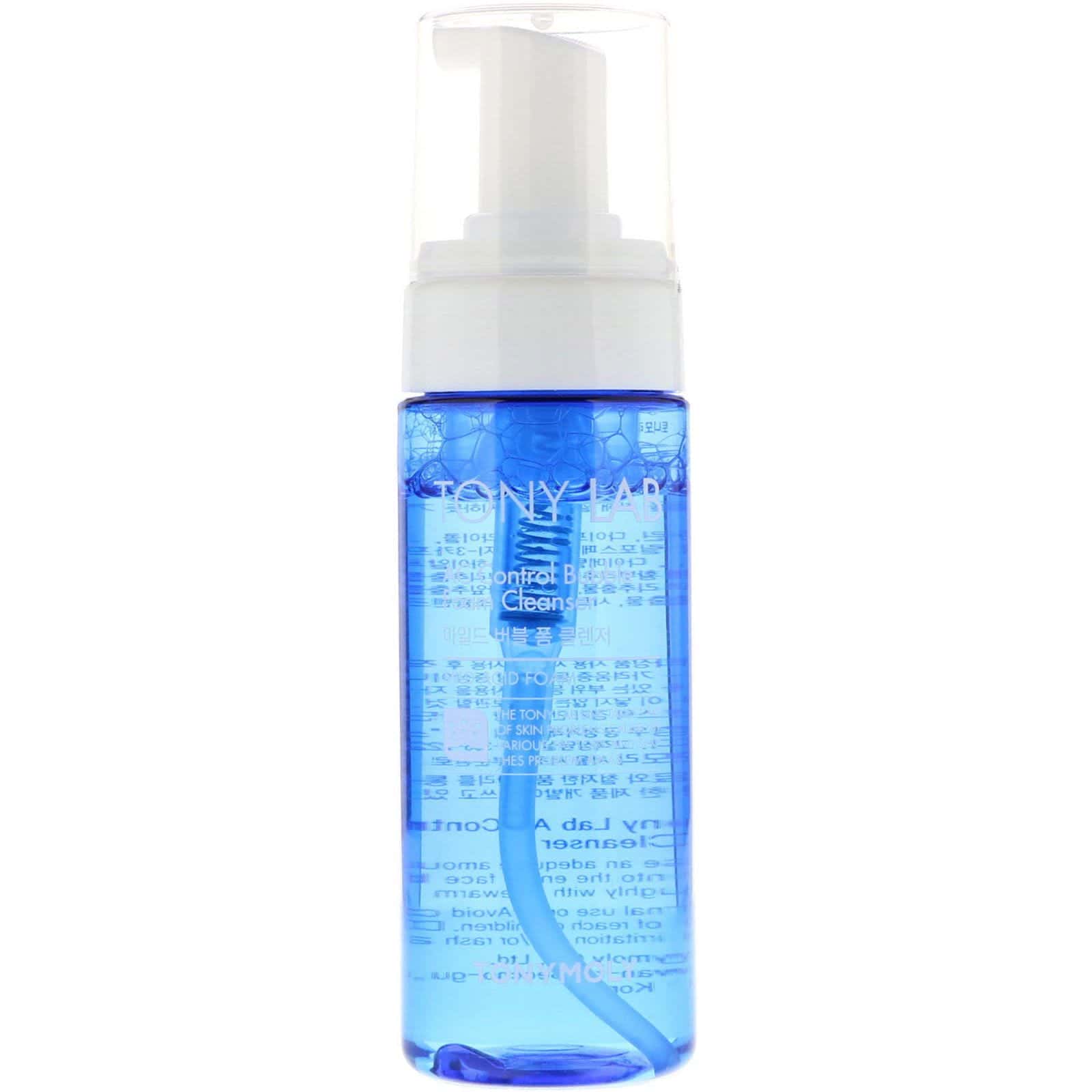 Tony Moly, Tony Lab, espuma limpiadora con burbujas para el acné, 150 ml