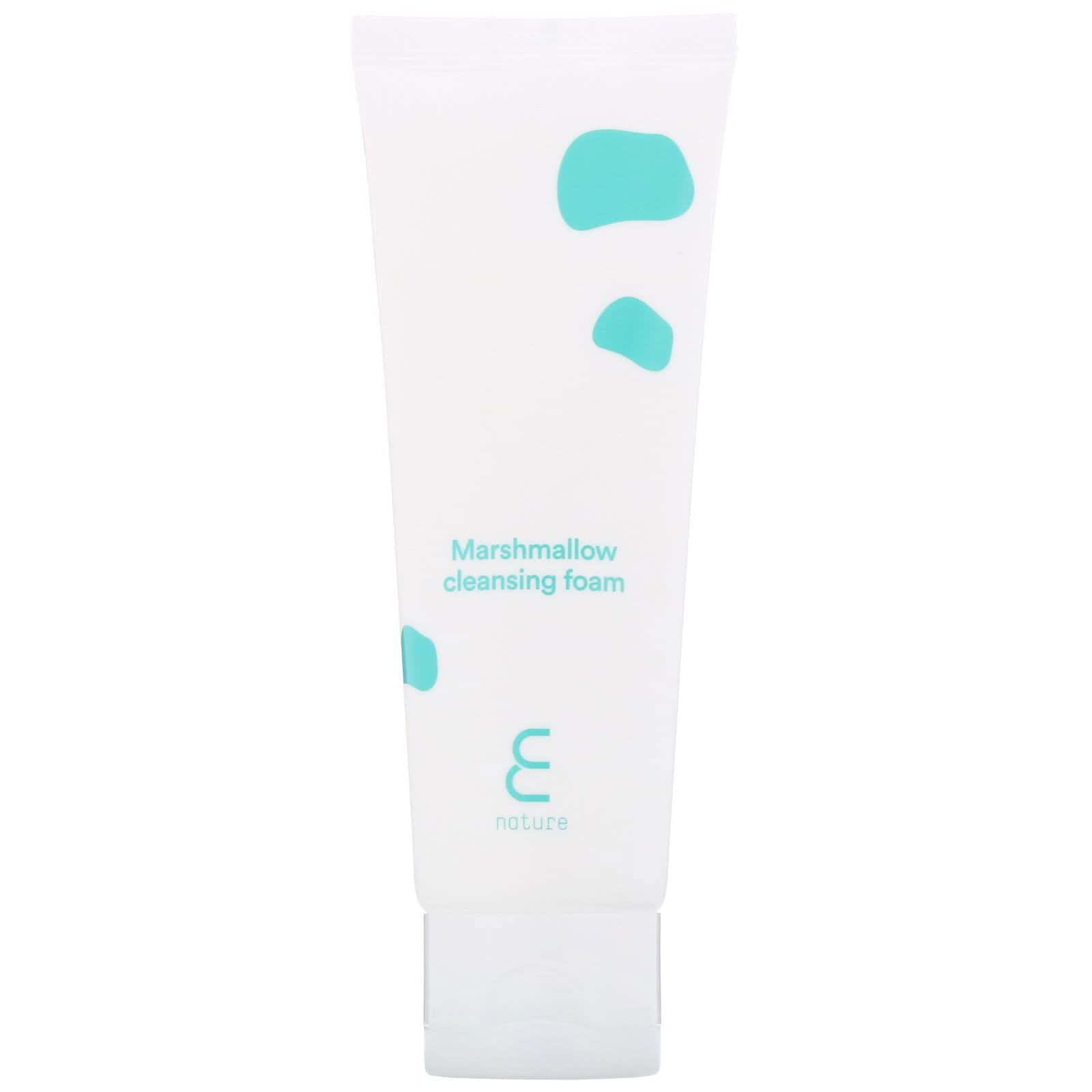 E-Nature, Espuma de limpieza de malvavisco, 125 ml (4,2 oz. líq.)