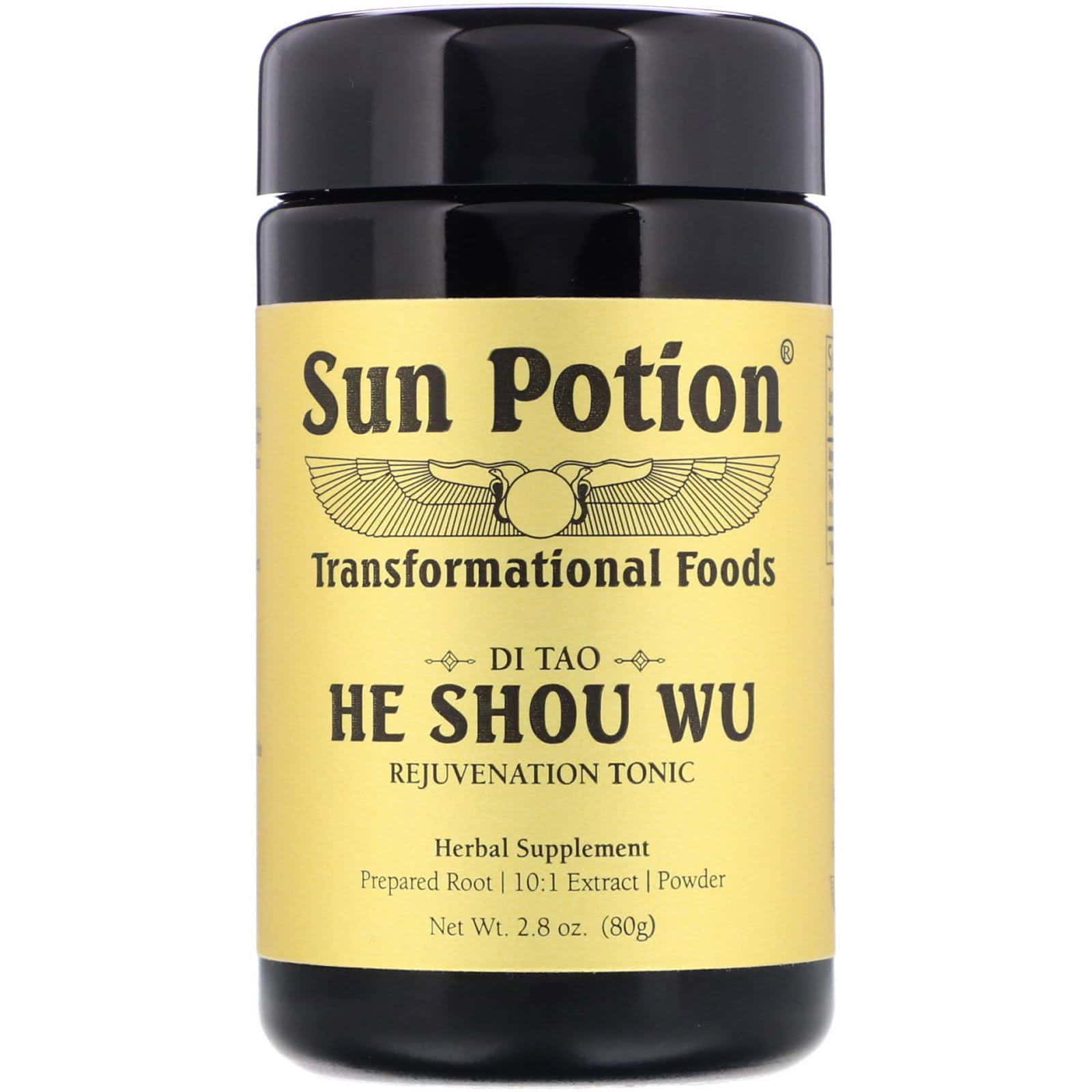 Sun Potion, He shou wu en polvo, 80 g (2,8 oz)