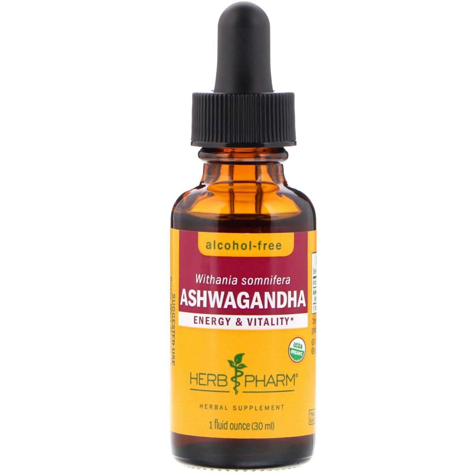 Herb Pharm, Ashwagandha, Sin alcohol, 1 fl oz (30 ml)