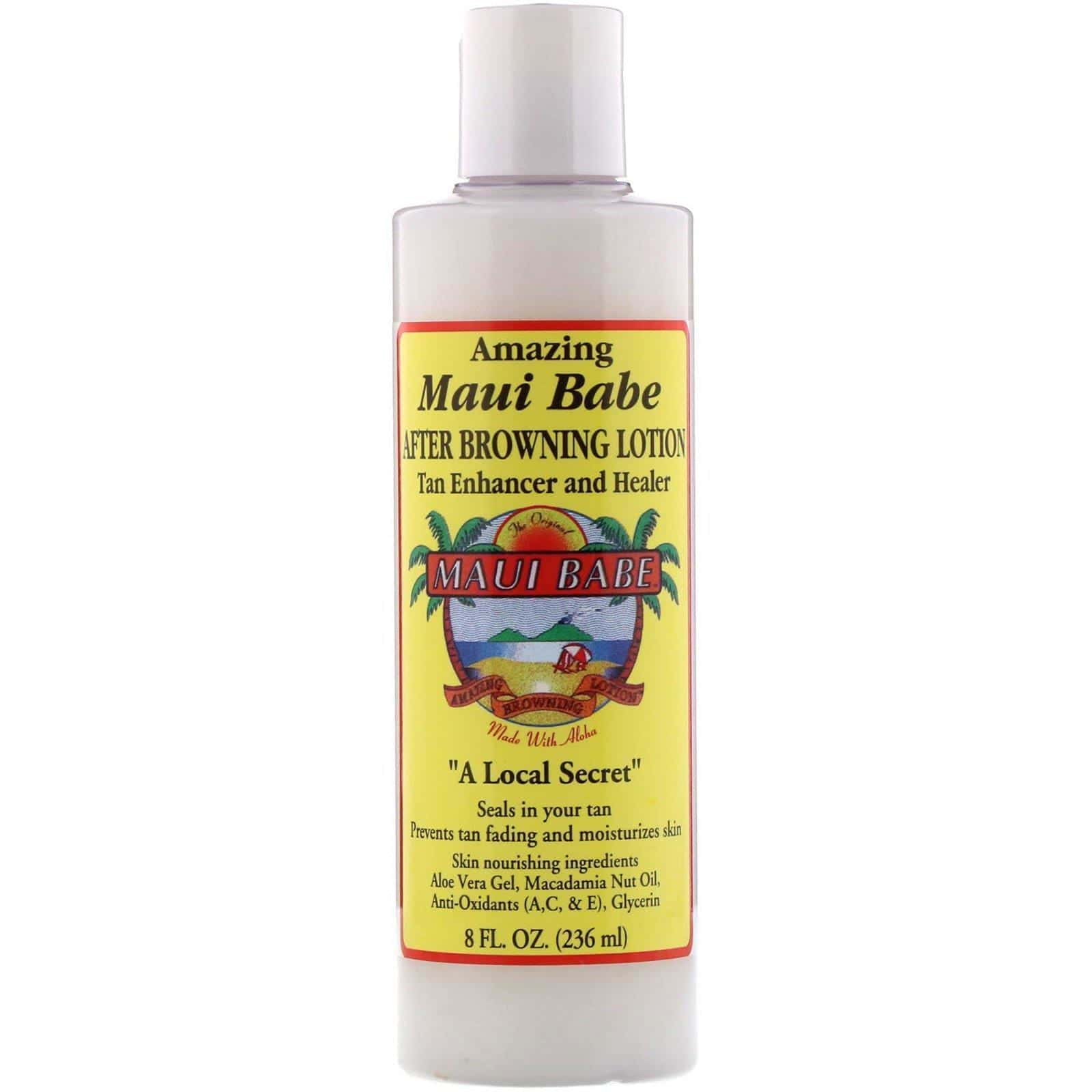 Maui Babe, After Browning Lotion, Potenciador y restaurador del bronceado, 236 ml (8 oz. líq.)