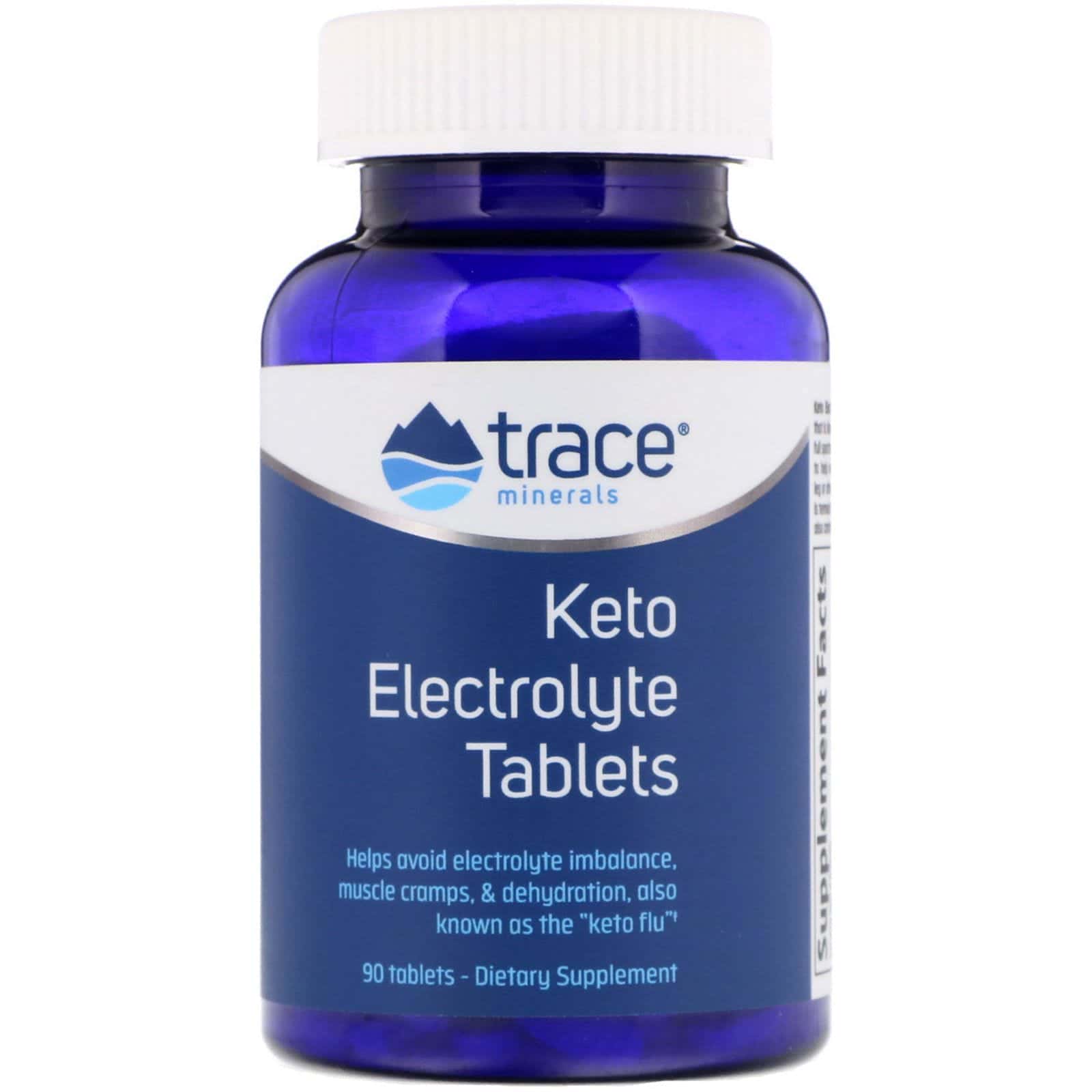 Trace Minerals Research, Electrólitos en comprimidos para dieta Keto, 90 comprimidos