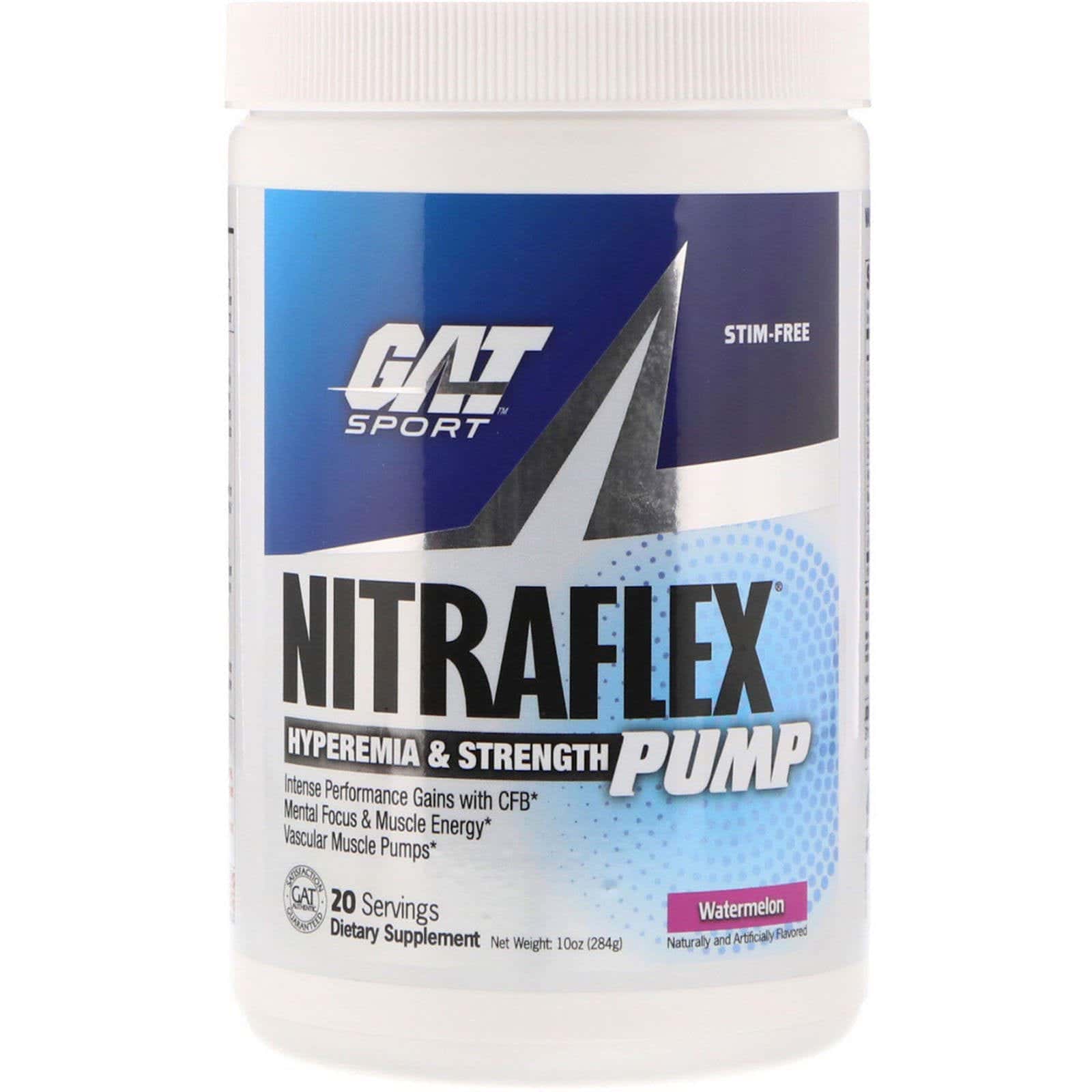 GAT, Nitraflex Pump, sandía, 10 oz (284 g)