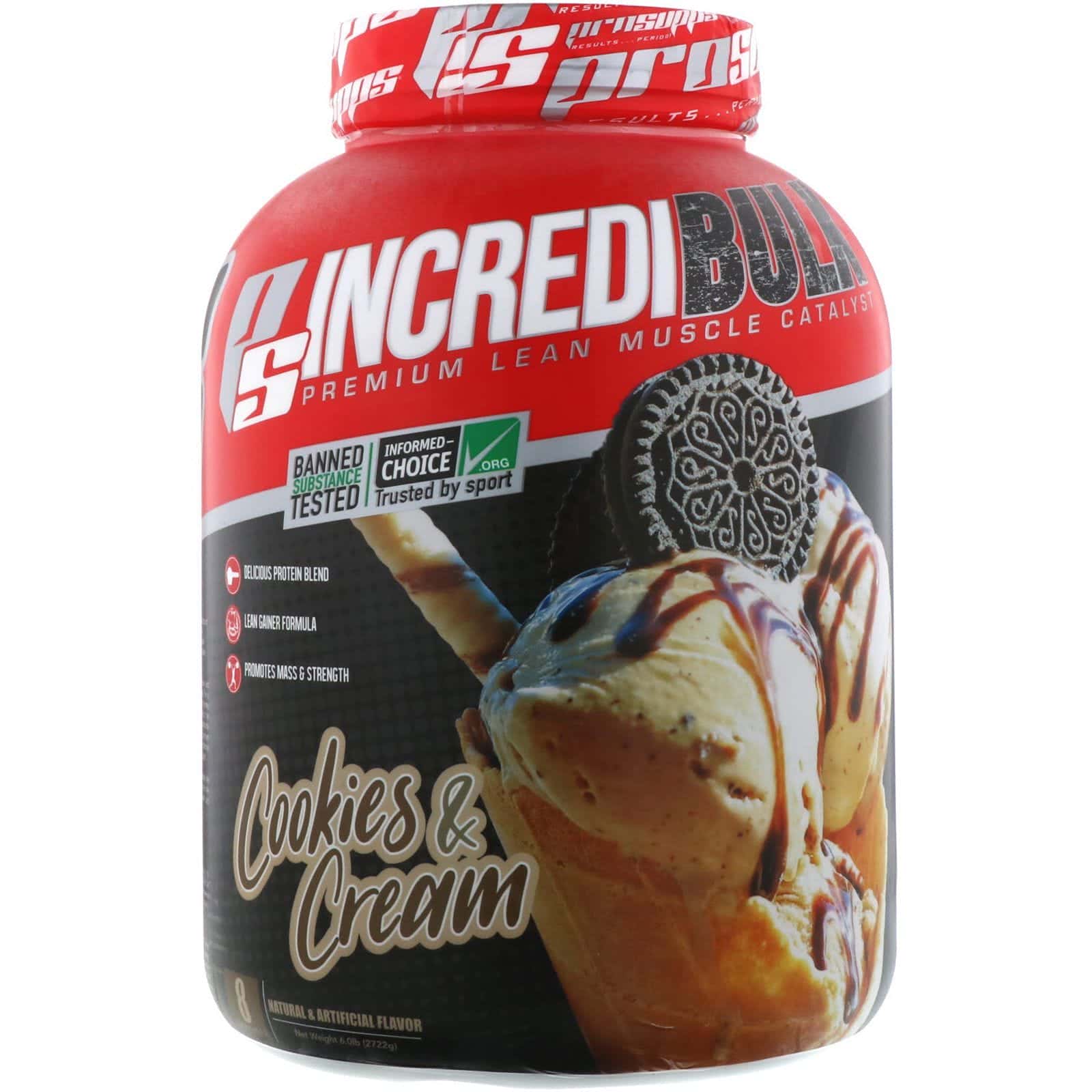 ProSupps, Incredibulk, Cookies & Cream, 6.0 lb (2722 g)