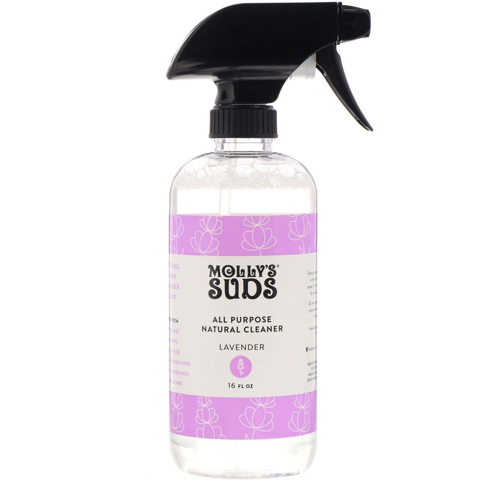 Molly's Suds, Limpiador natural multiuso, lavanda, 16 oz. líq.