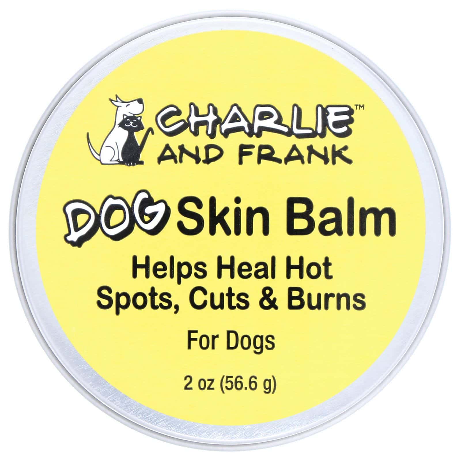 Charlie & Frank, Bálsamo canino para piel, 56,6 g (2 oz)