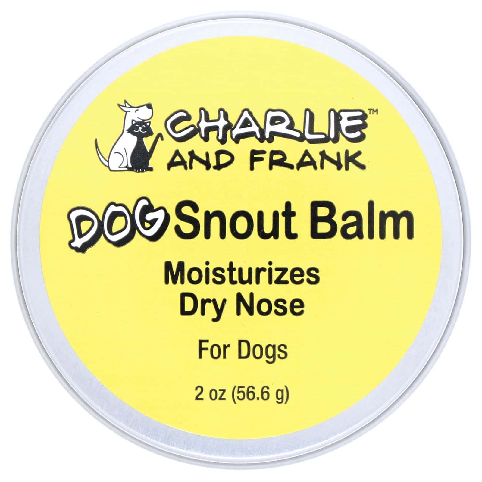 Charlie & Frank, Bálsamo para hocicos de perros, 56,6 g (2 oz)