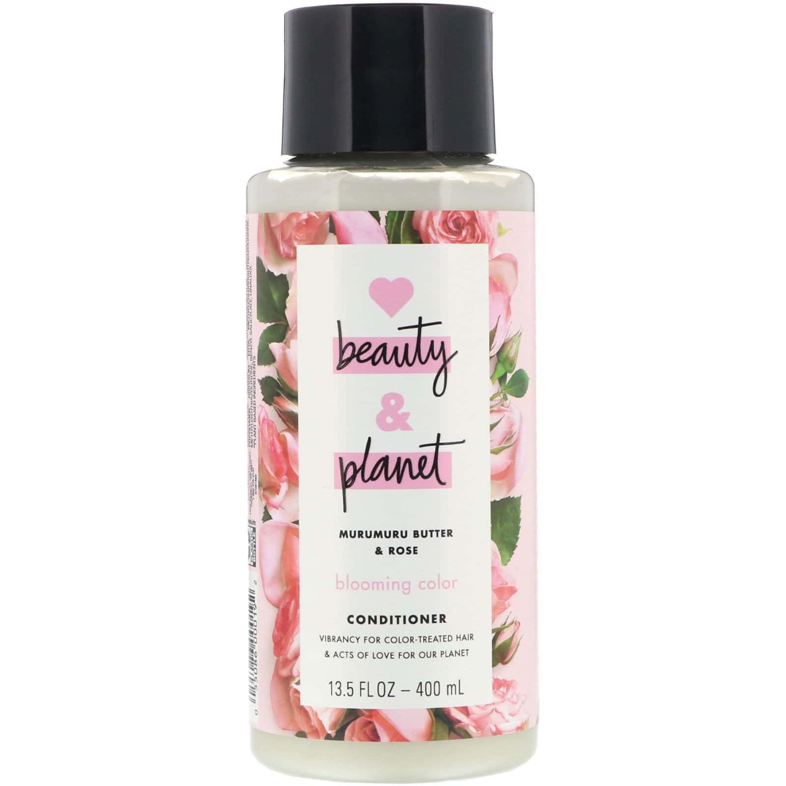 Love Beauty and Planet, Acondicionador, Color radiante, Blooming Color, Manteca de murumuru y rosas, 400 ml (13,5 oz. líq.)