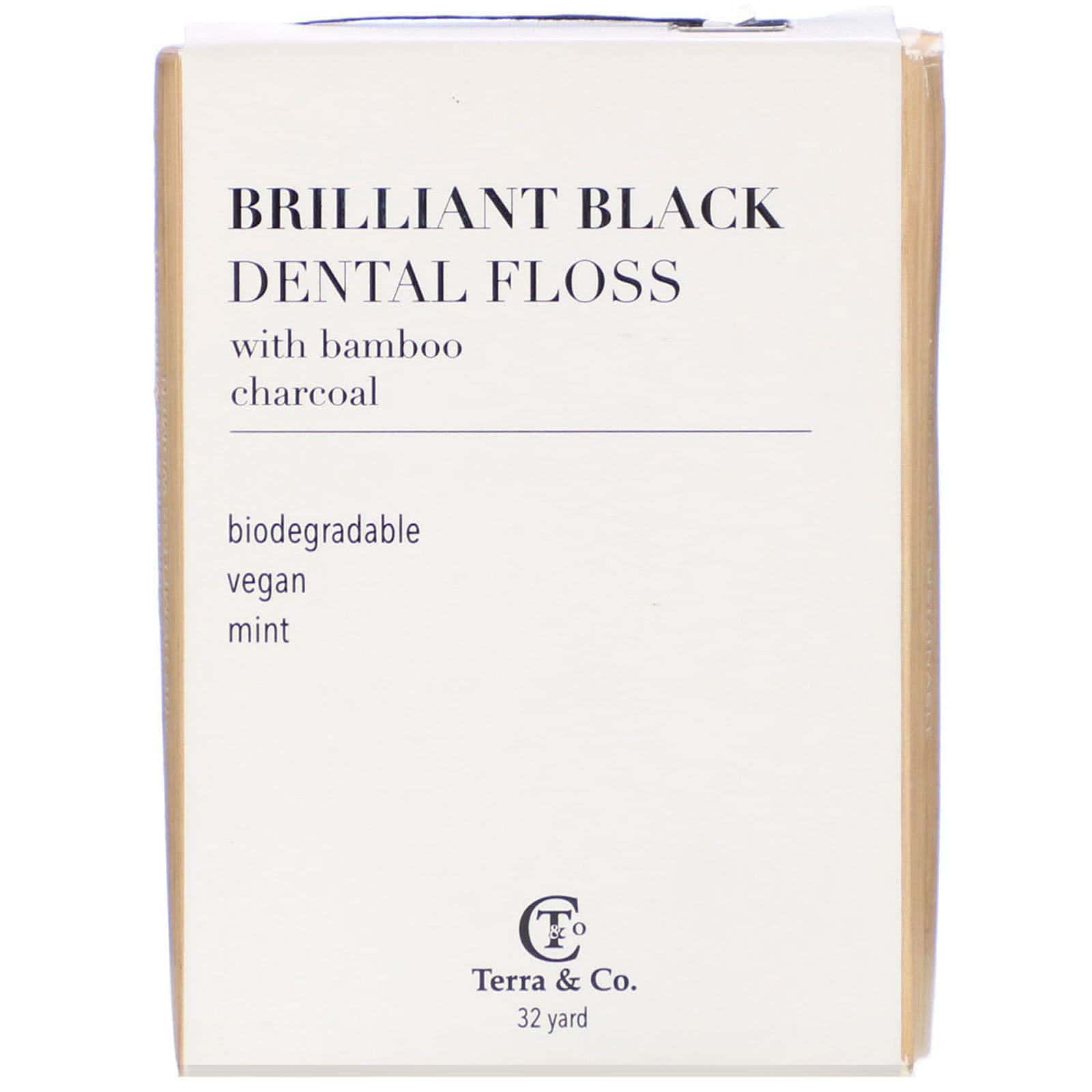 Terra & Co., Brilliant Black, Hilo dental, 32 yardas