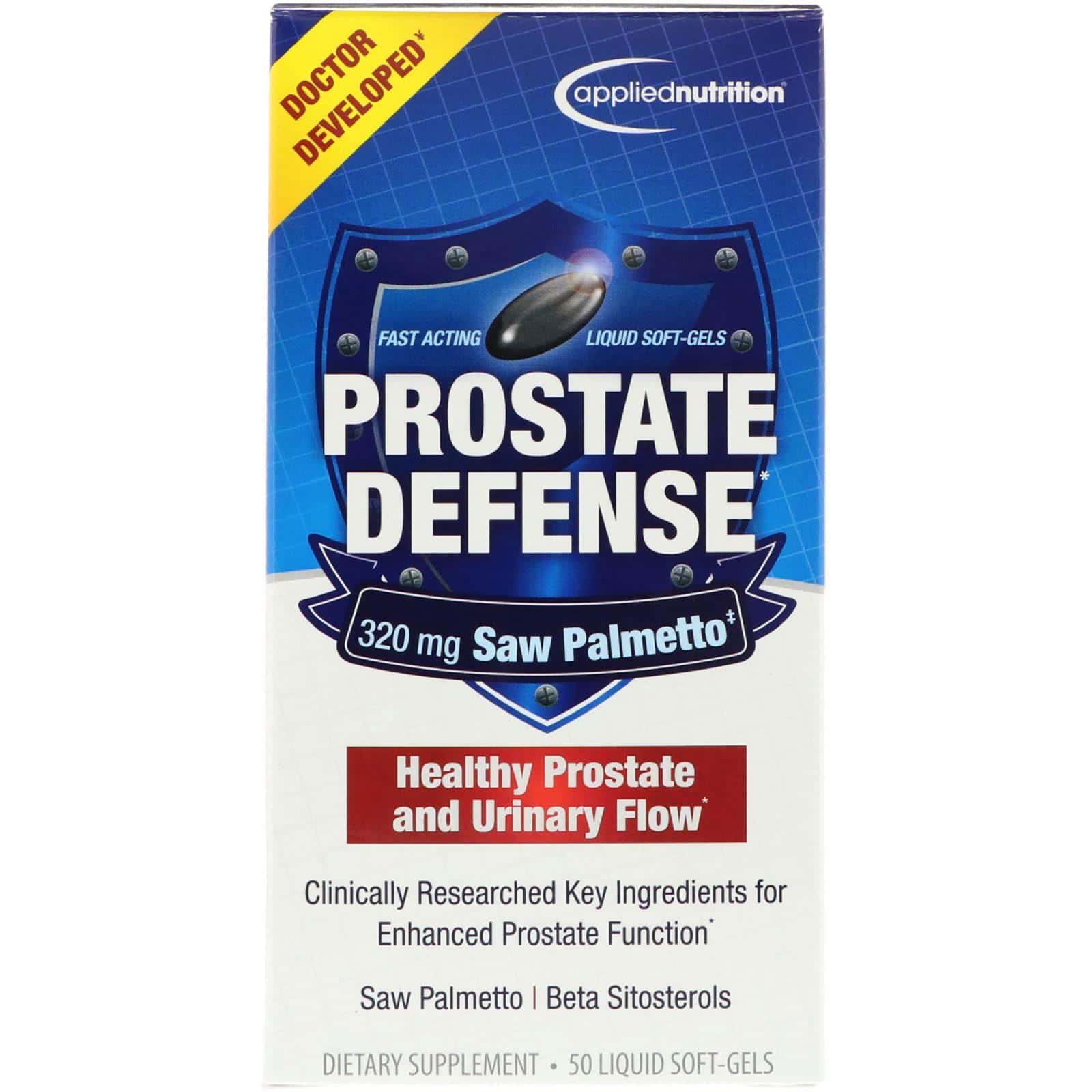 appliednutrition, Protector de próstata, 50 geles líquidos
