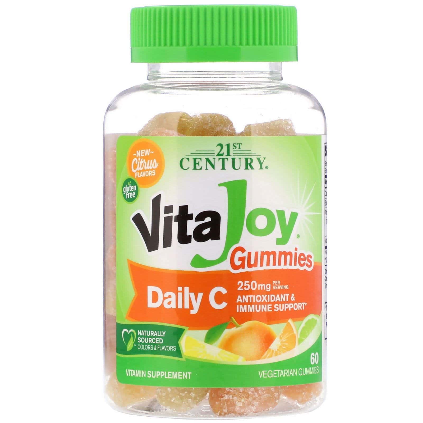 21st Century, VitaJoy, Gomitas para todos los días con vitamina C, 60 gomitas vegetarianas