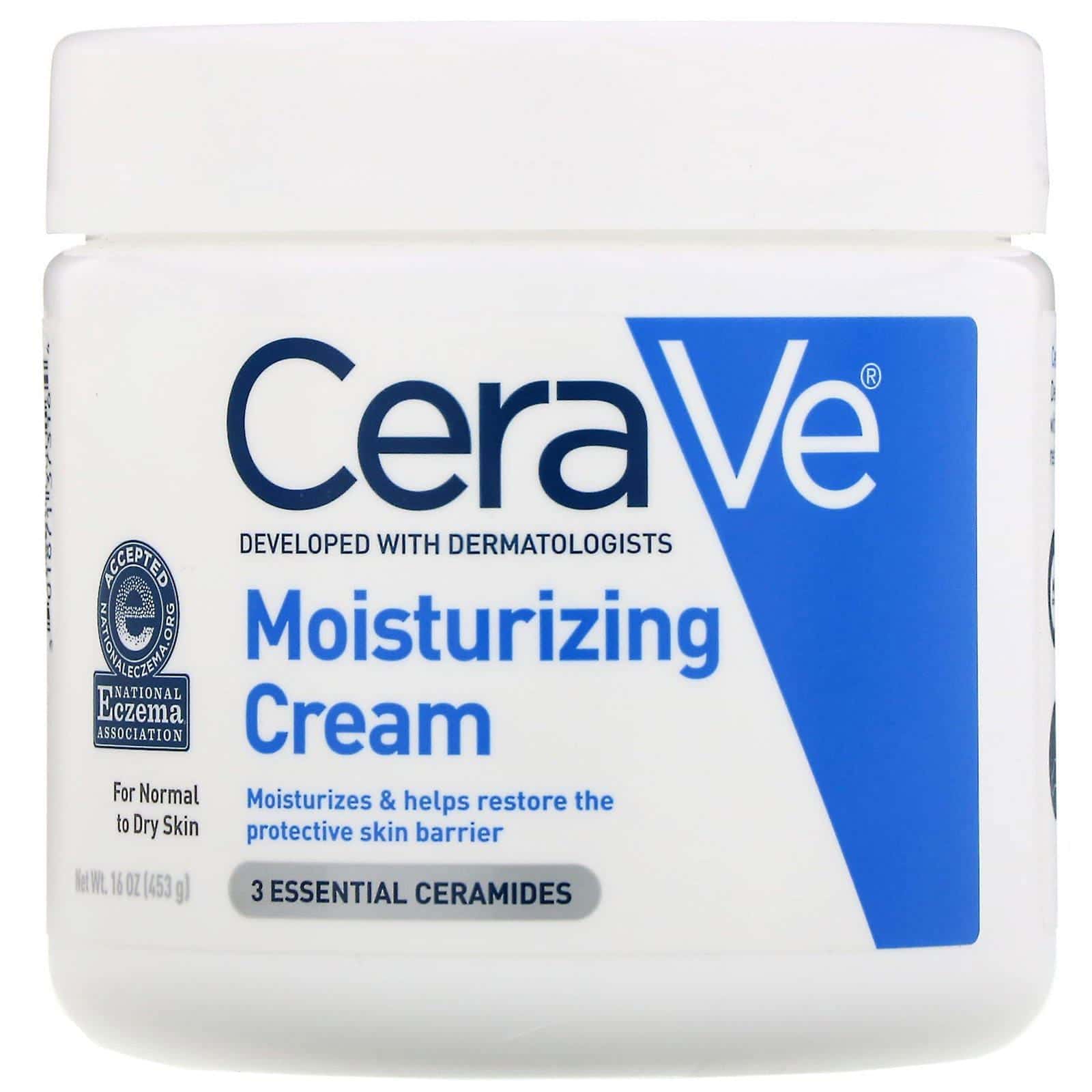 CeraVe, Crema humectante, 453 g (16 oz)