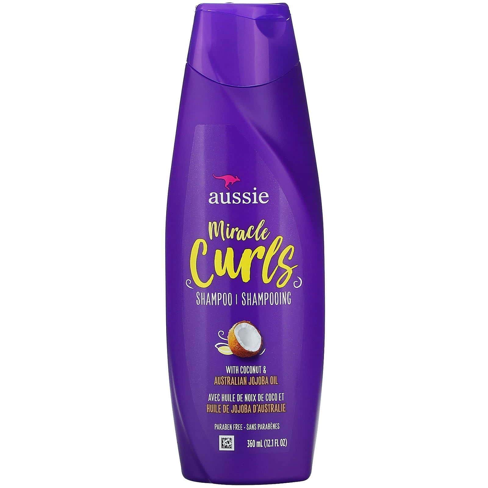 Aussie, Miracle Curls, Shampoo, with Coconut & Australian Jojoba Oil, 12.1 fl oz (360 ml)