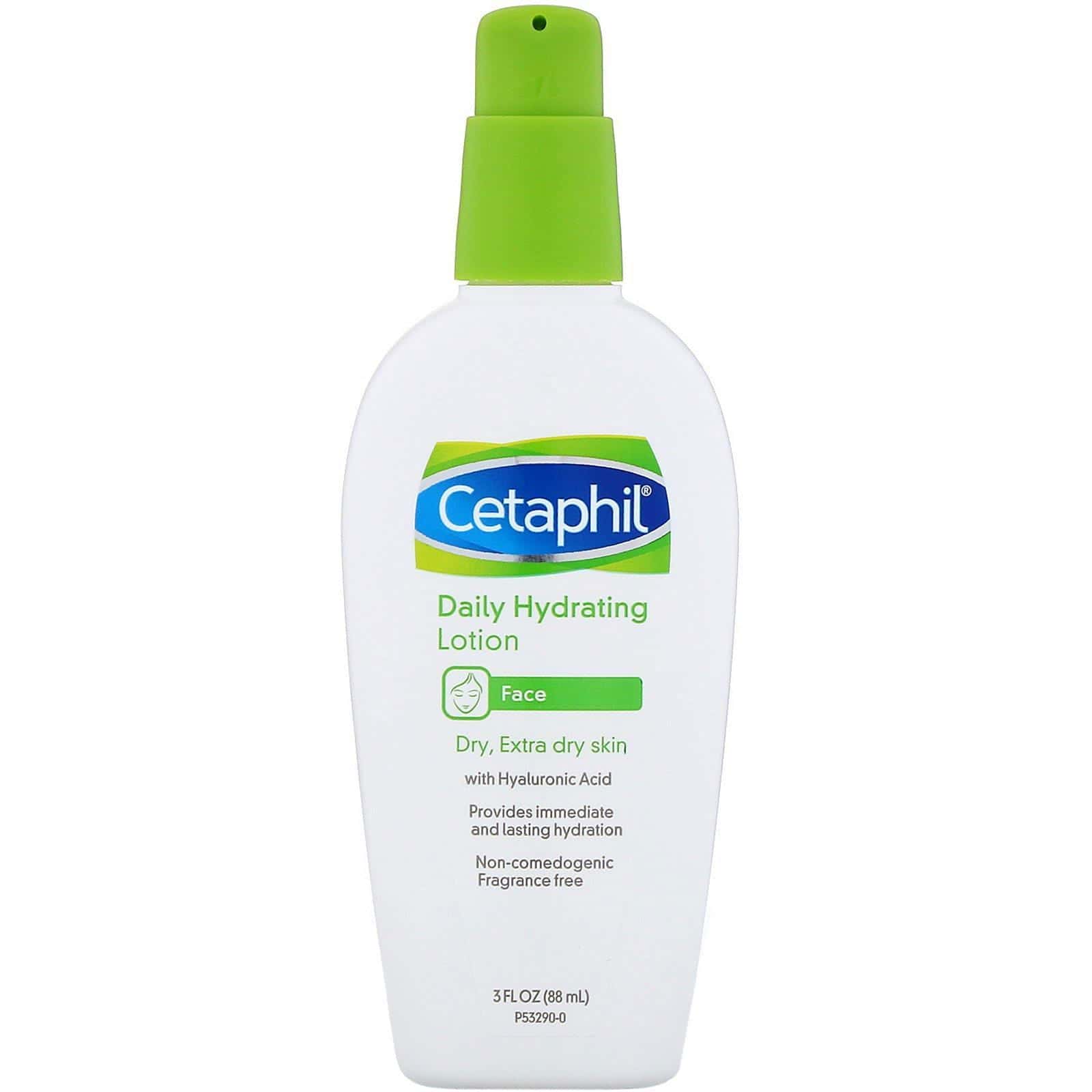 Cetaphil, Loción hidratante diaria con ácido hialurónico, 88 ml (3 oz. líq.)