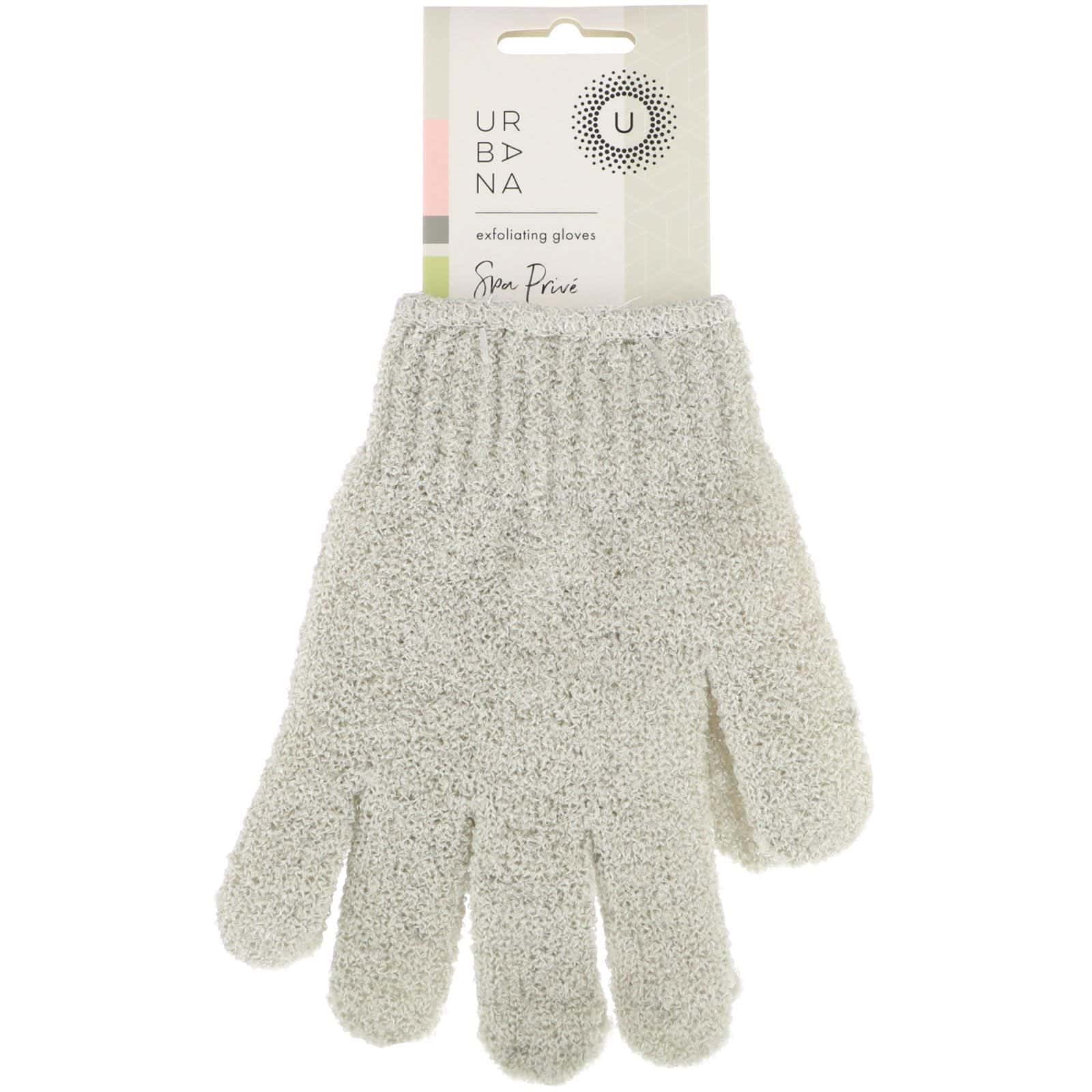 European Soaps, Urbana, Spa Prive, guantes exfoliantes, 1 par
