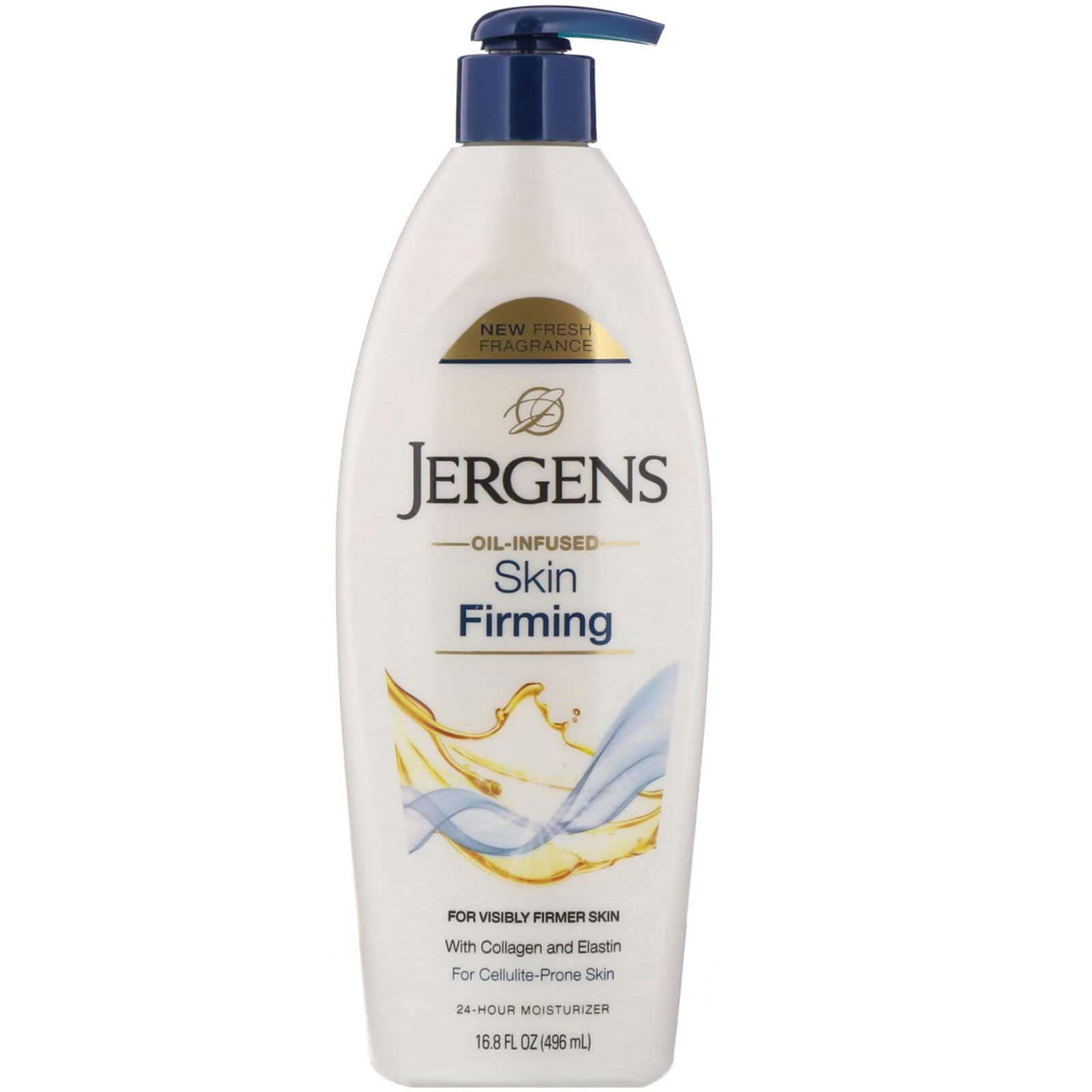 Jergens, Reafirmante para la piel con aceite, 496 ml (16,8 oz. líq.)