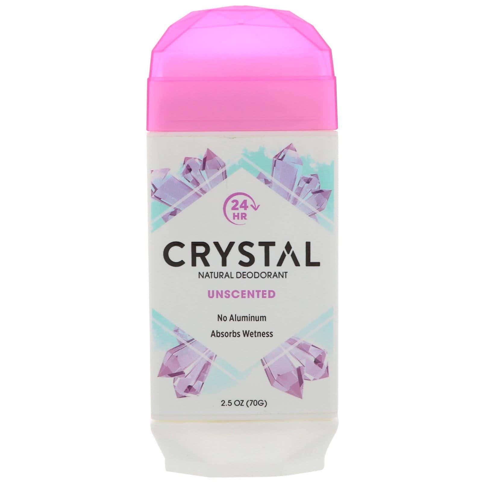 Crystal Body Deodorant, Desodorante natural, sin perfume, 2.5 oz (70 g)