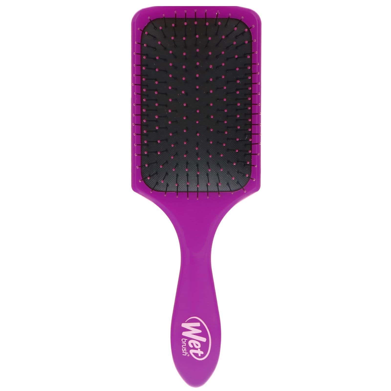 Wet Brush, Paddle Detangler Brush, Purple, 1 Brush