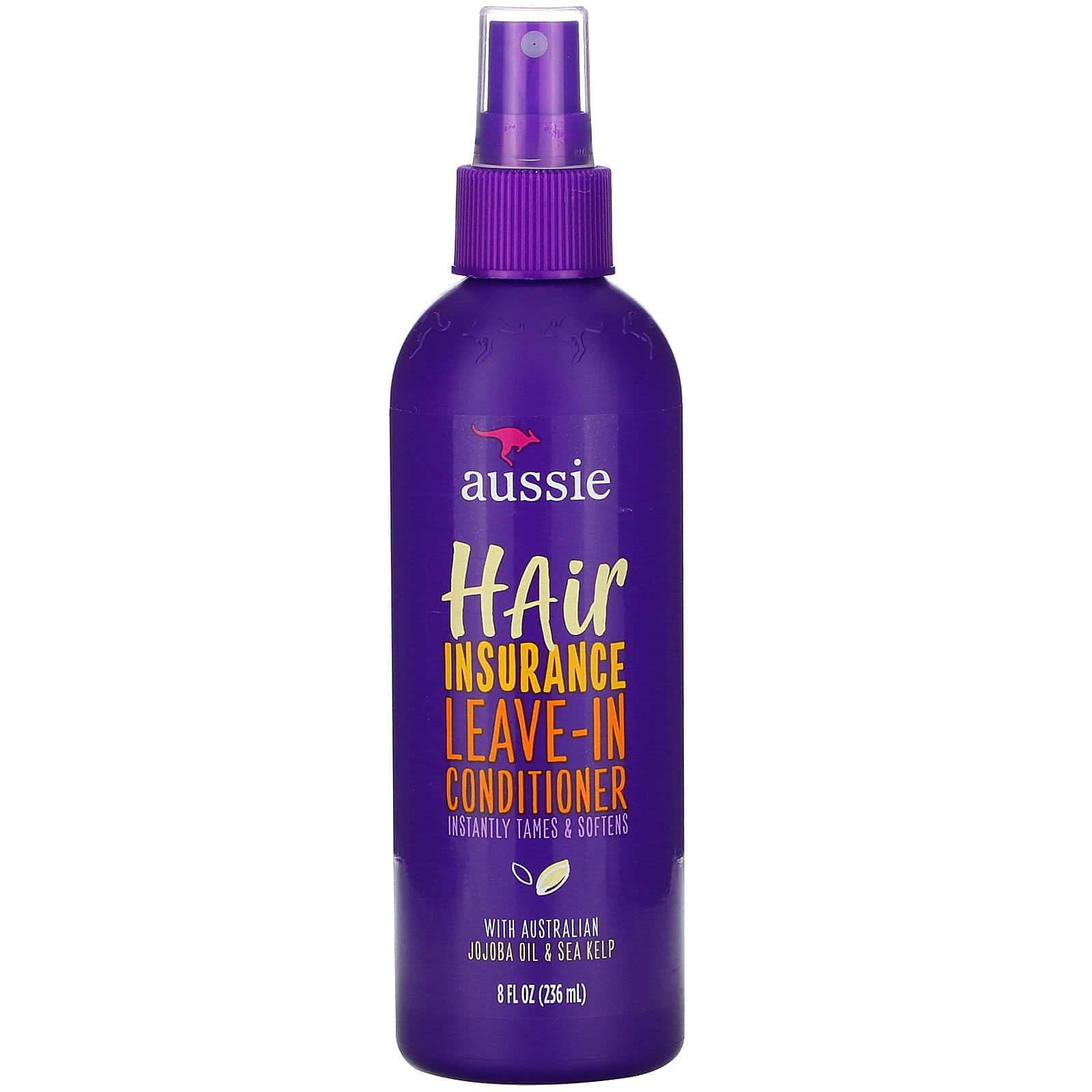 Aussie, Hair Insurance, Leave-In Conditioner, with Australian Jojoba Oil & Sea Kelp, 8 fl oz (236 ml)