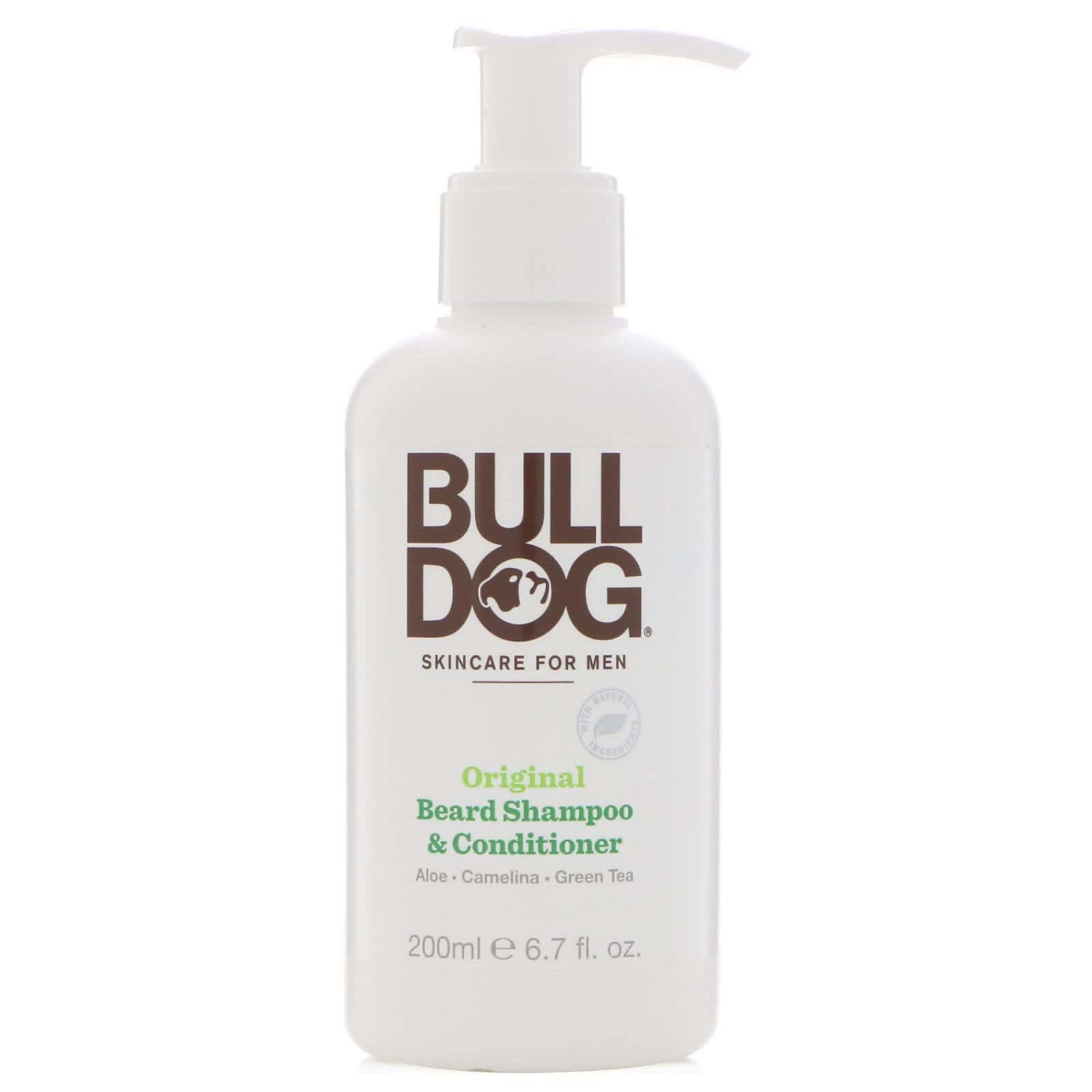 Bulldog Skincare For Men, Champú y acondicionador de barba original, 6,7 fl. Oz (200 ml)