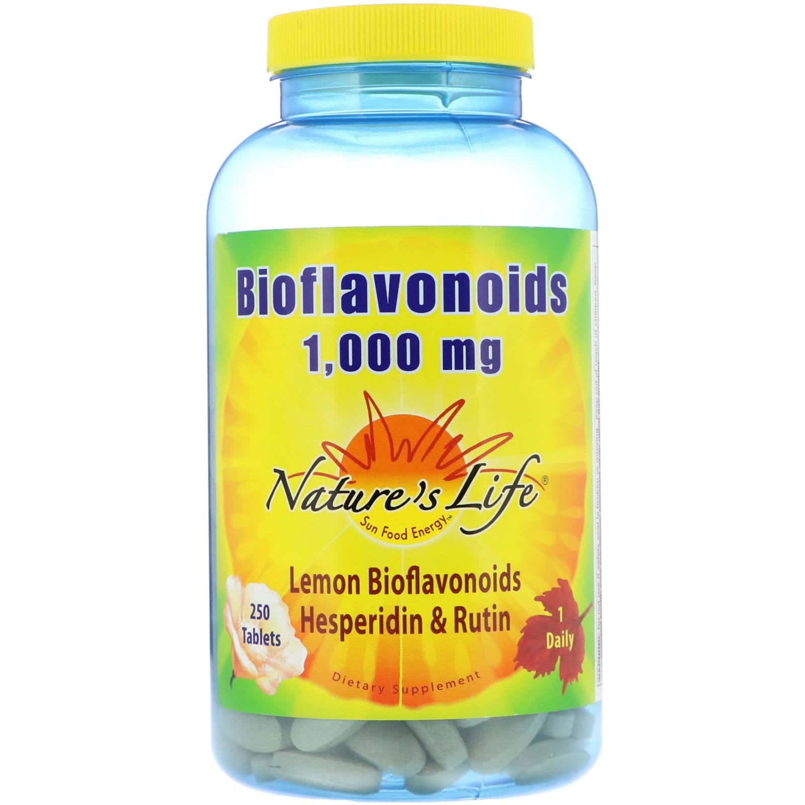 Nature's Life, Bioflavonoides, 1000 mg, 250 tabletas