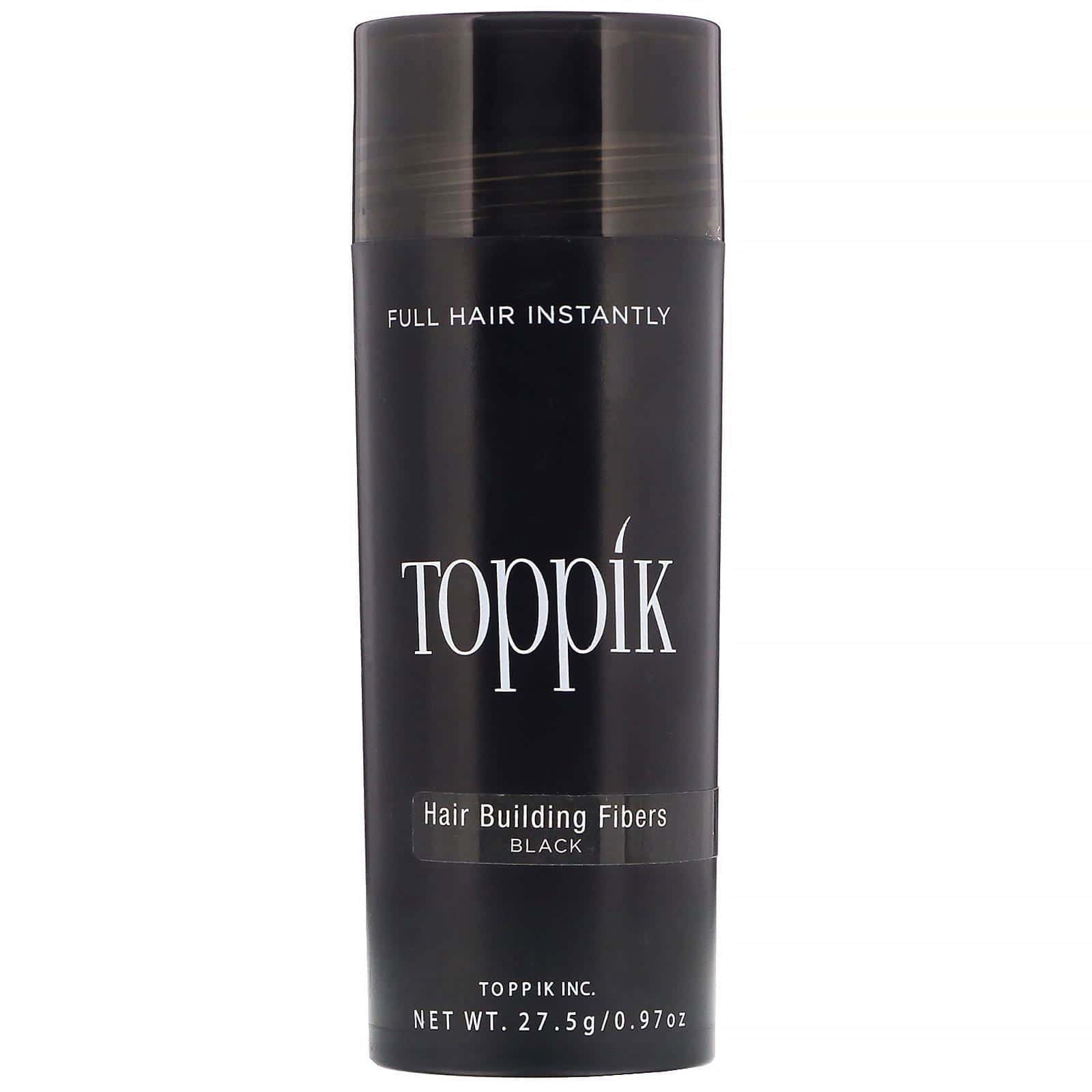 Toppik, Fibras de engrosamiento capilar, Negro, 27,5 g (0,97 oz)
