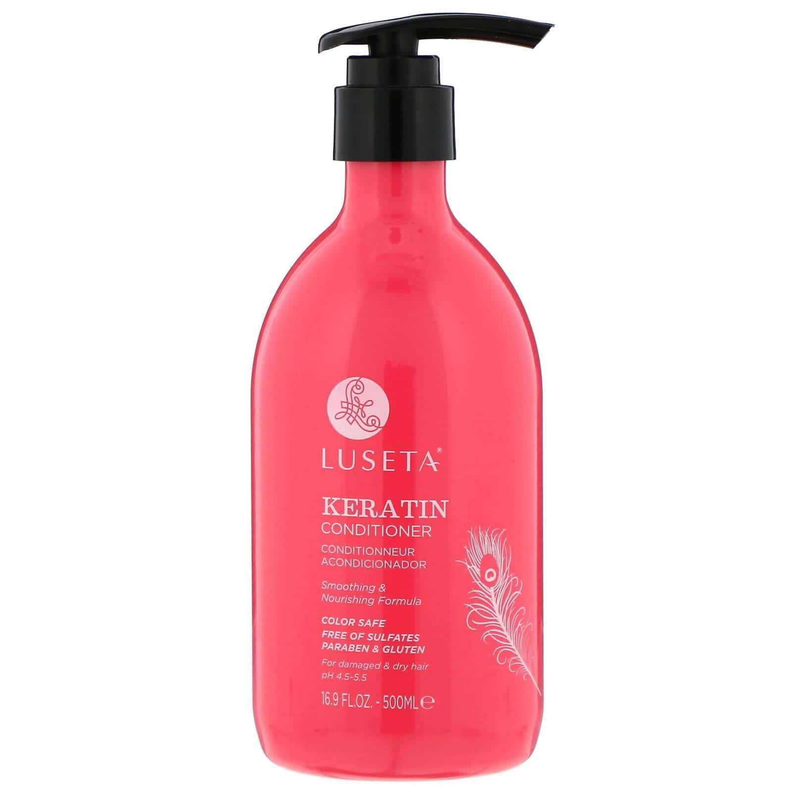 Luseta Beauty, Queratina, Acondicionador, 500 ml (16,9 oz. líq.)