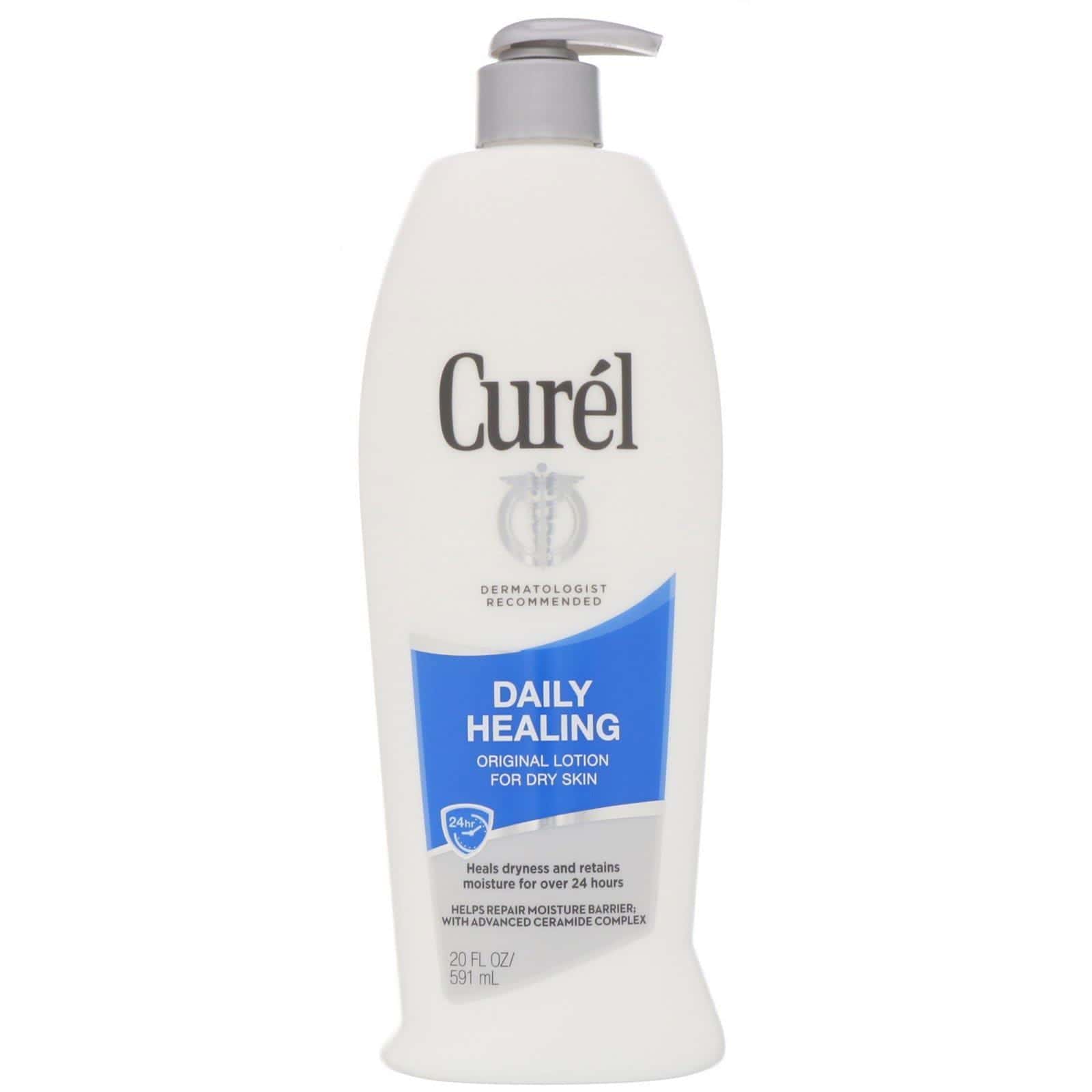 Curel, Loción original curativa de uso diario, para piel seca, 591 ml (20 oz. liq.)