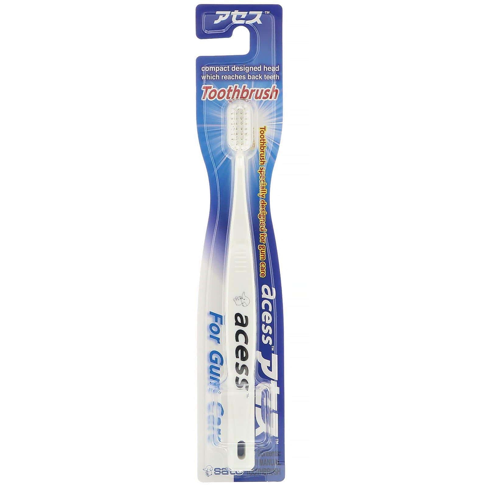 Sato, Acess, Cepillo de dientes para el cuidado de las encías, 1 cepillo de dientes