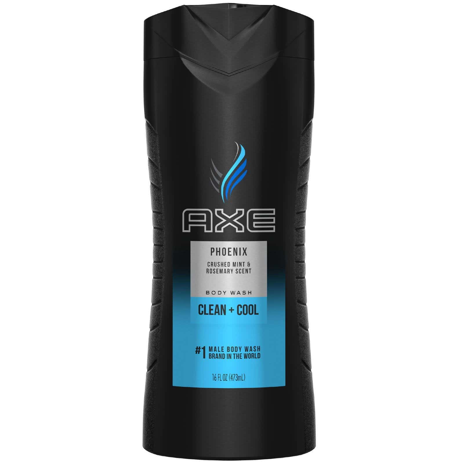 Axe, Phoenix, Jabón líquido para el cuerpo, Menta triturada y romero, 473 ml (16 oz. líq.)