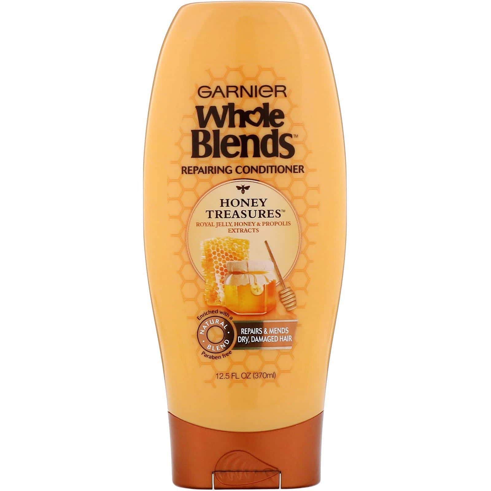 Garnier, Whole Blends, Acondicionador reparador Honey Treasures, Tesoros de la miel, 370 ml (12,5 oz. líq.)