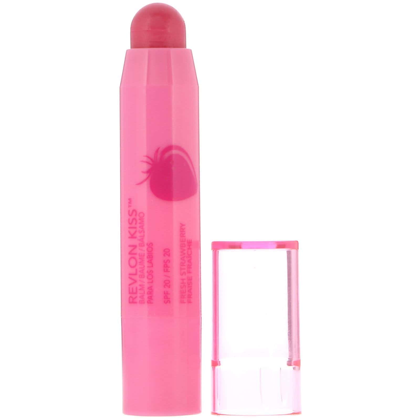 Revlon, Bálsamo para labios Kiss, Fresa fresca 025, 2,6 g (0,09 oz)
