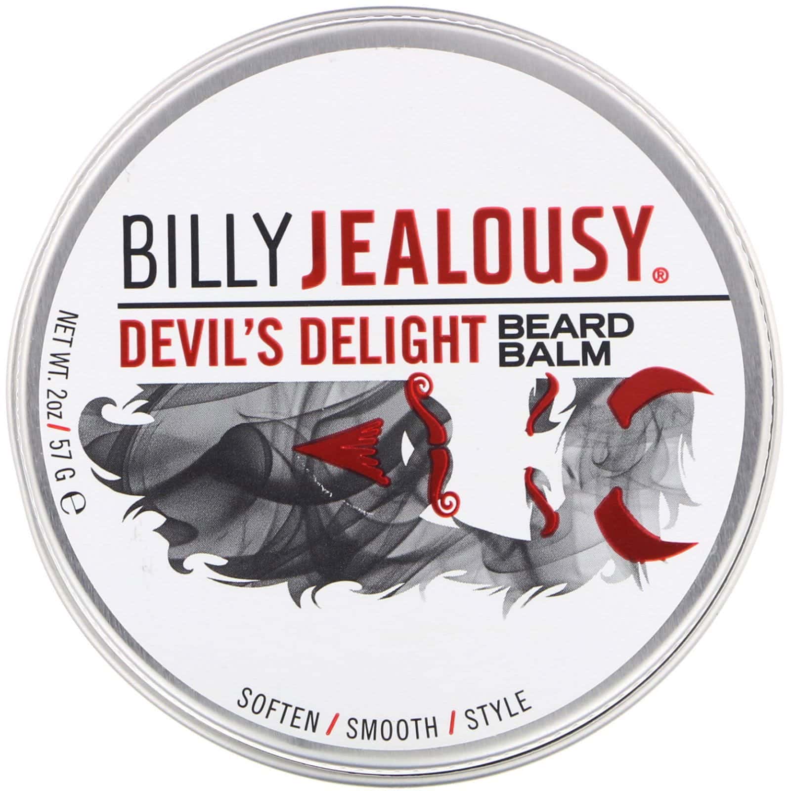 Billy Jealousy, Devils Delight, Bálsamo para barba, 57 g (2 oz)