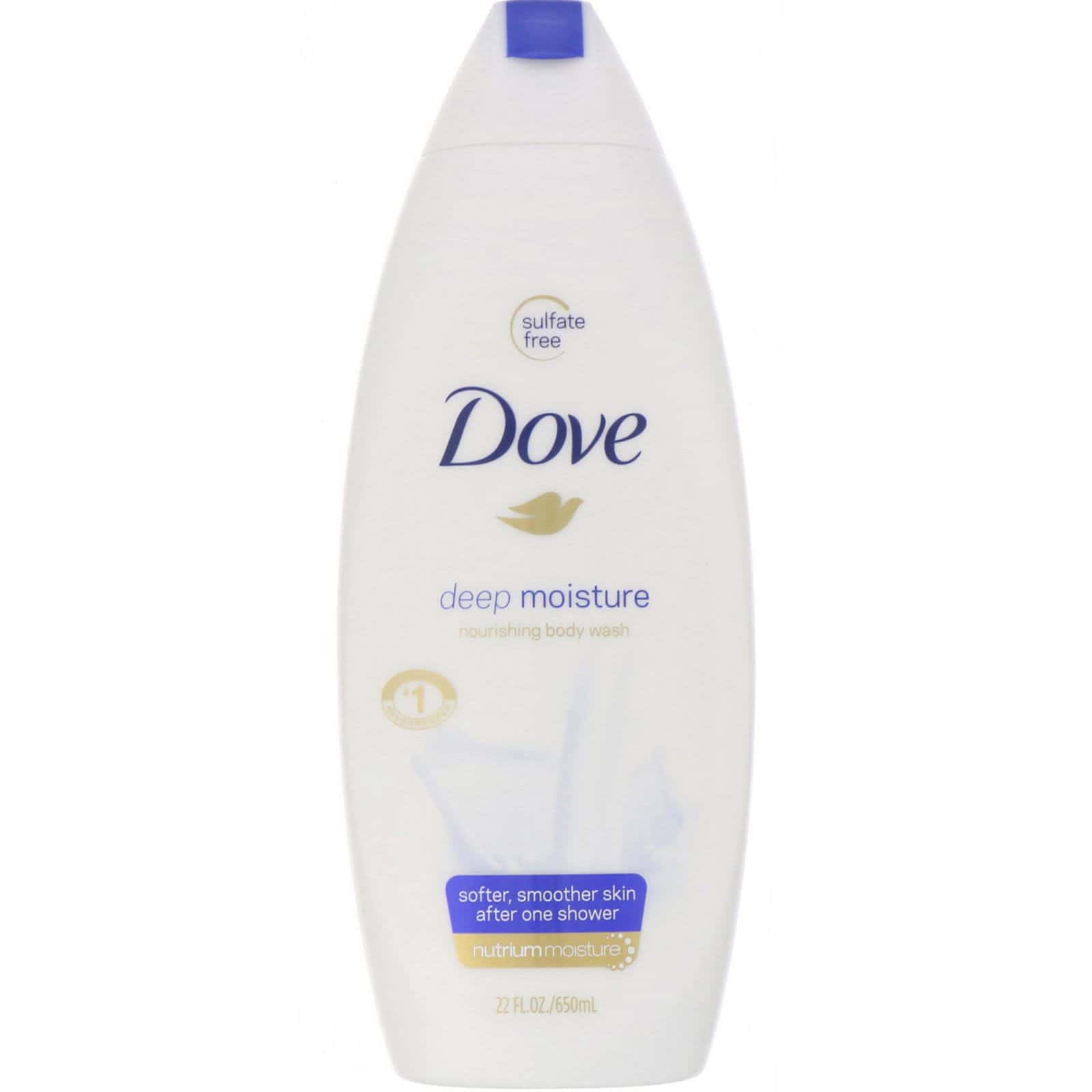 Dove, Deep Moisture, Jabón líquido corporal nutritivo de hidratación profunda, 650 ml (22 oz. líq.)