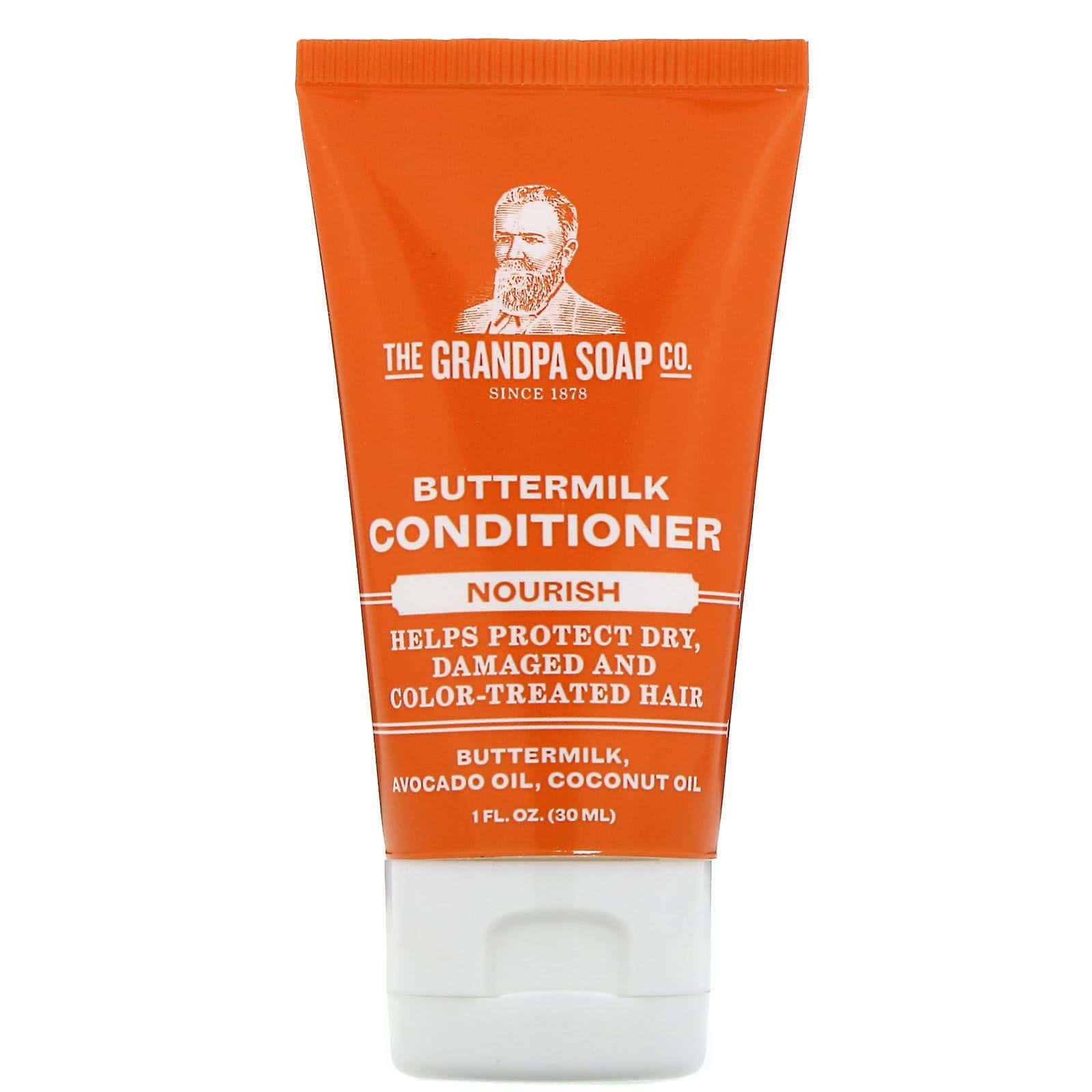 Grandpa's, Acondicionador de suero de leche, Nutritivo, 30 ml (1 oz. líq.)