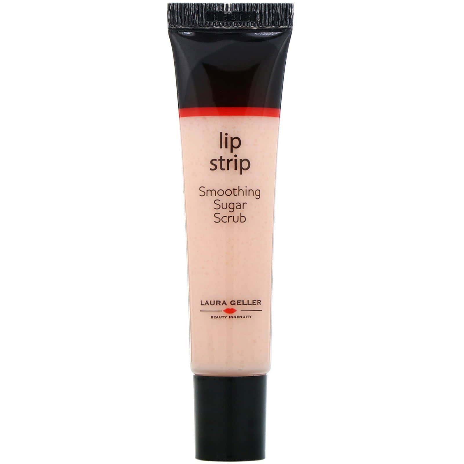 Laura Geller, Lip Strip, Exfoliante de azúcar suavizante, 13,8 ml (0,49 oz. líq.)