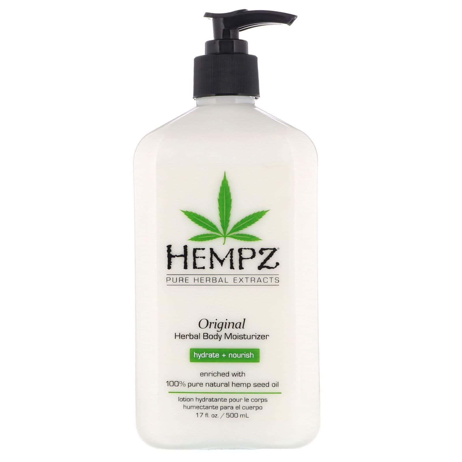Hempz, Humectante corporal a base de hierbas, Original, 500 ml (17 oz. líq.)