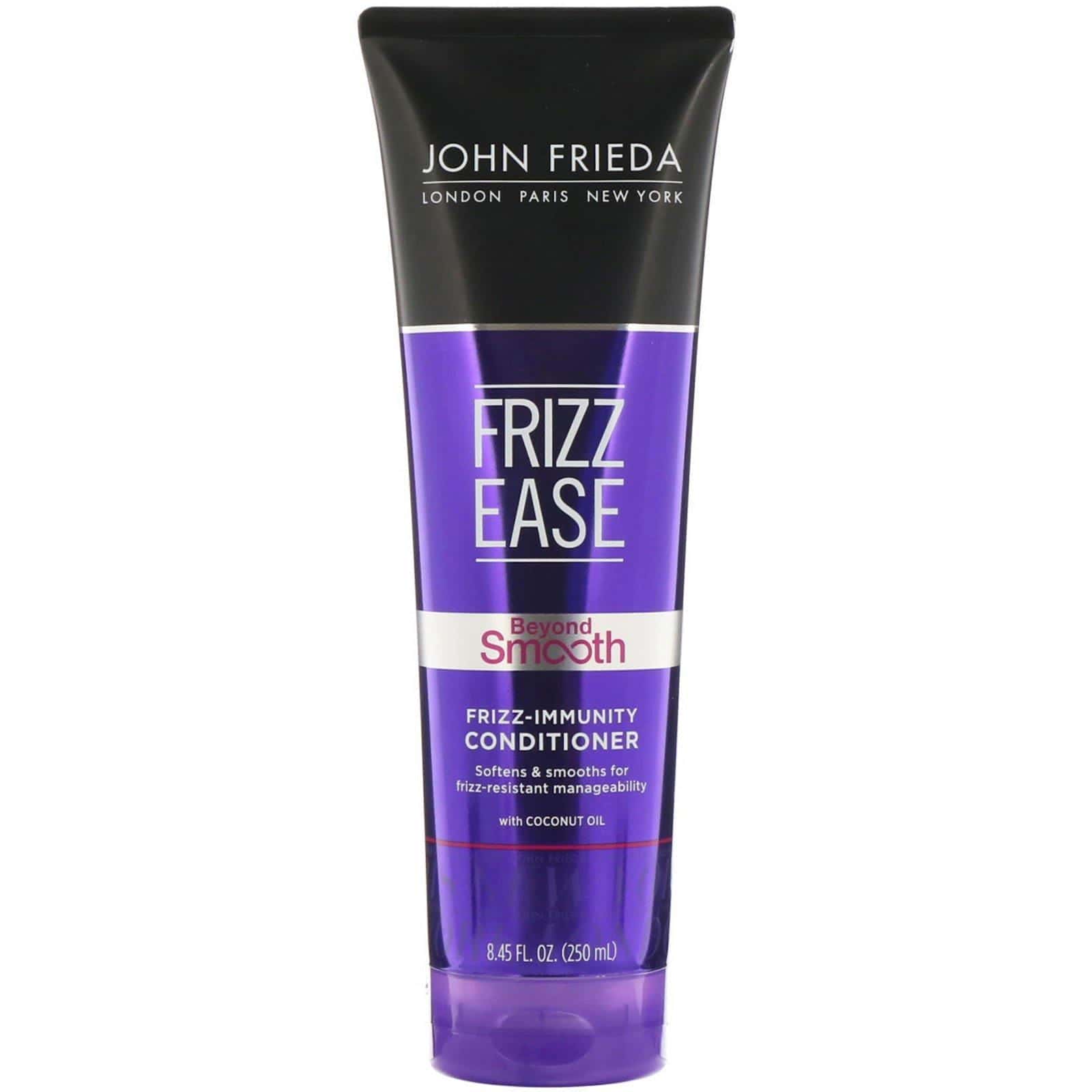 John Frieda, Frizz Ease, Beyond Smooth, Acondicionador antifrizz Frizz-Immunity, 250 ml (8,45 oz. líq.)