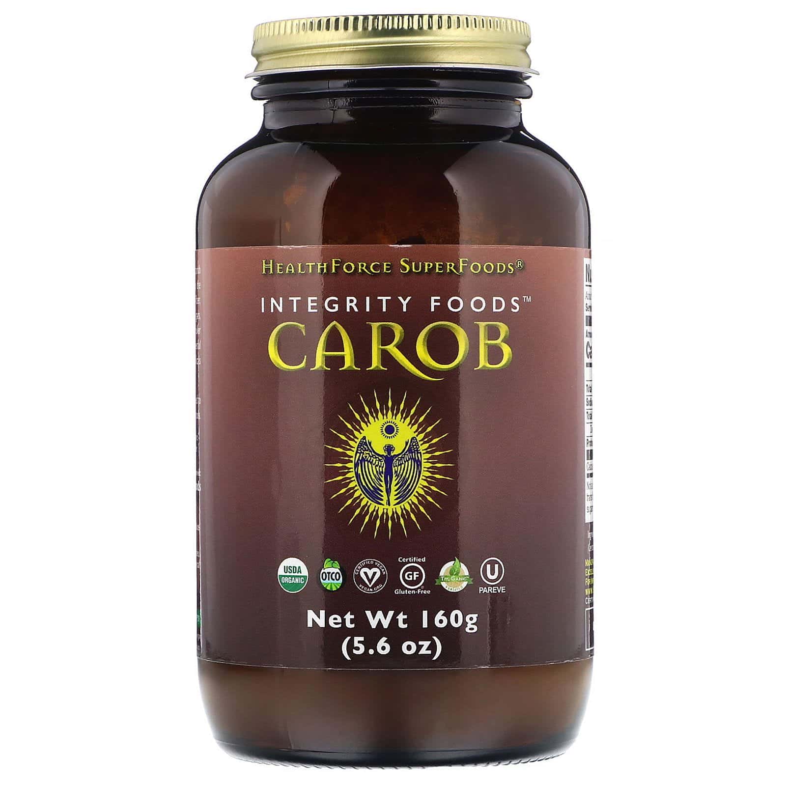 HealthForce Superfoods, Integrity Foods, algarroba, 160 g (5,6 oz)