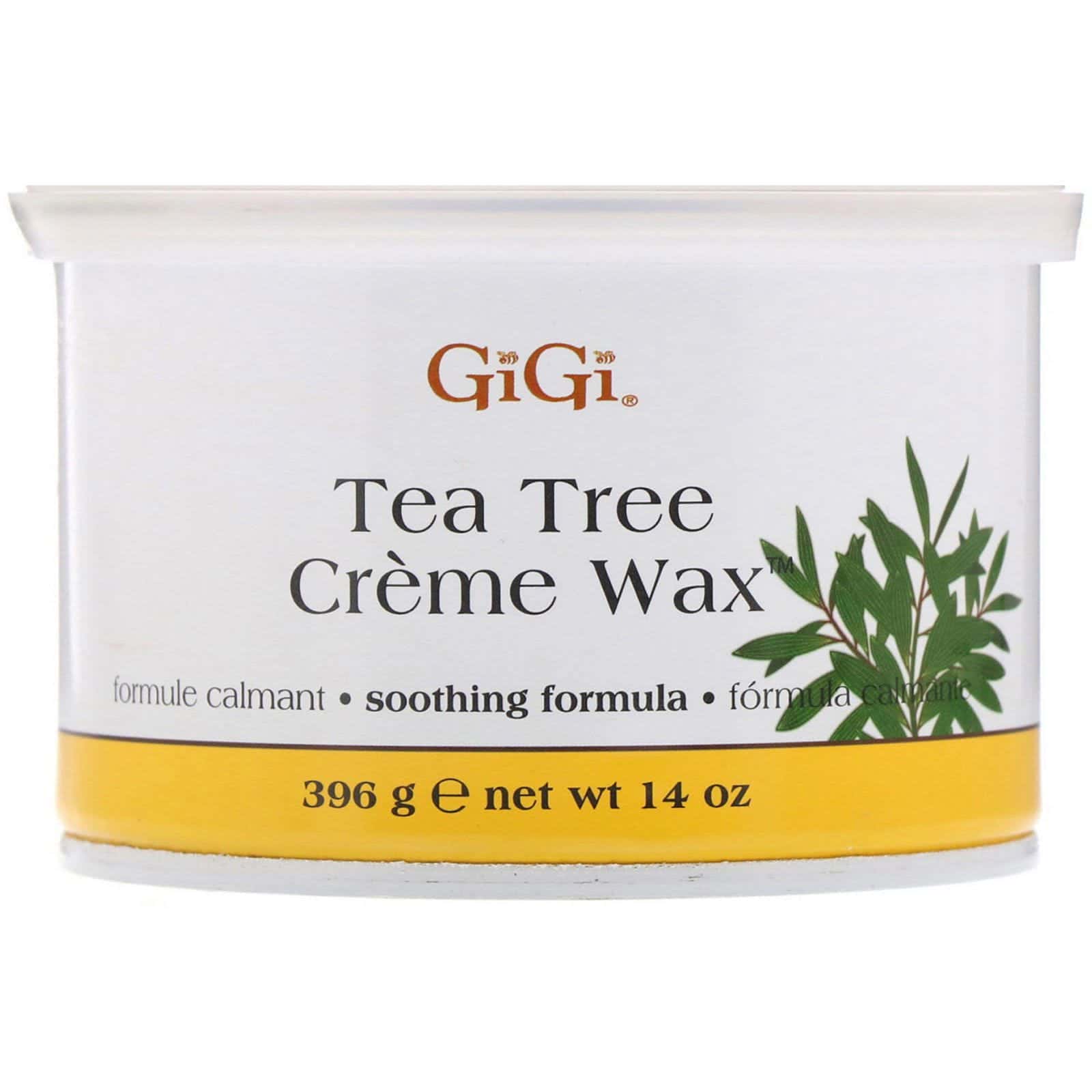 Gigi Spa, Cera en crema con árbol de té, 396 g (14 oz)