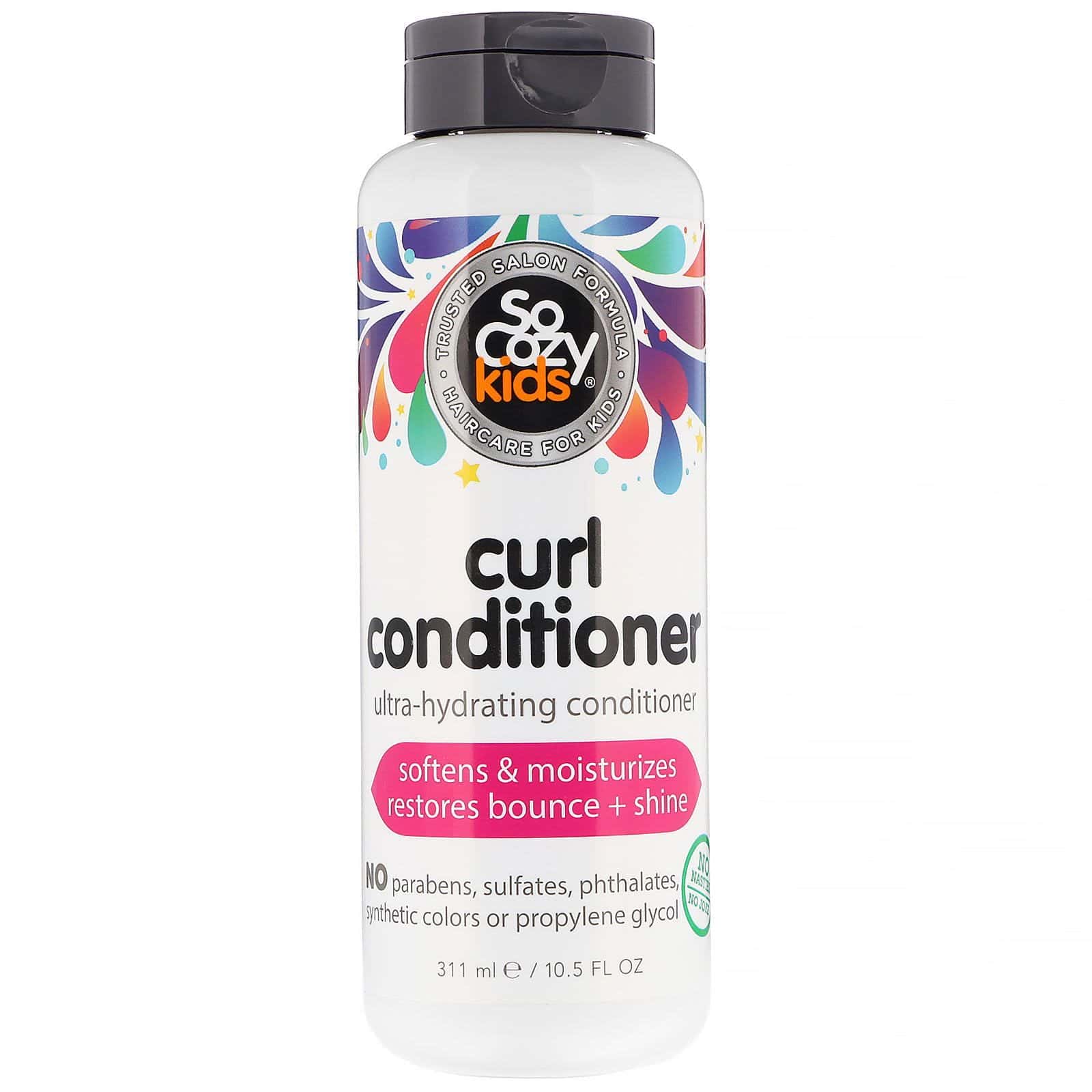 SoCozy, Kids, Acondicionador para rizos, Acondicionador ultrahidratante, 311 ml (10,5 oz. líq.)