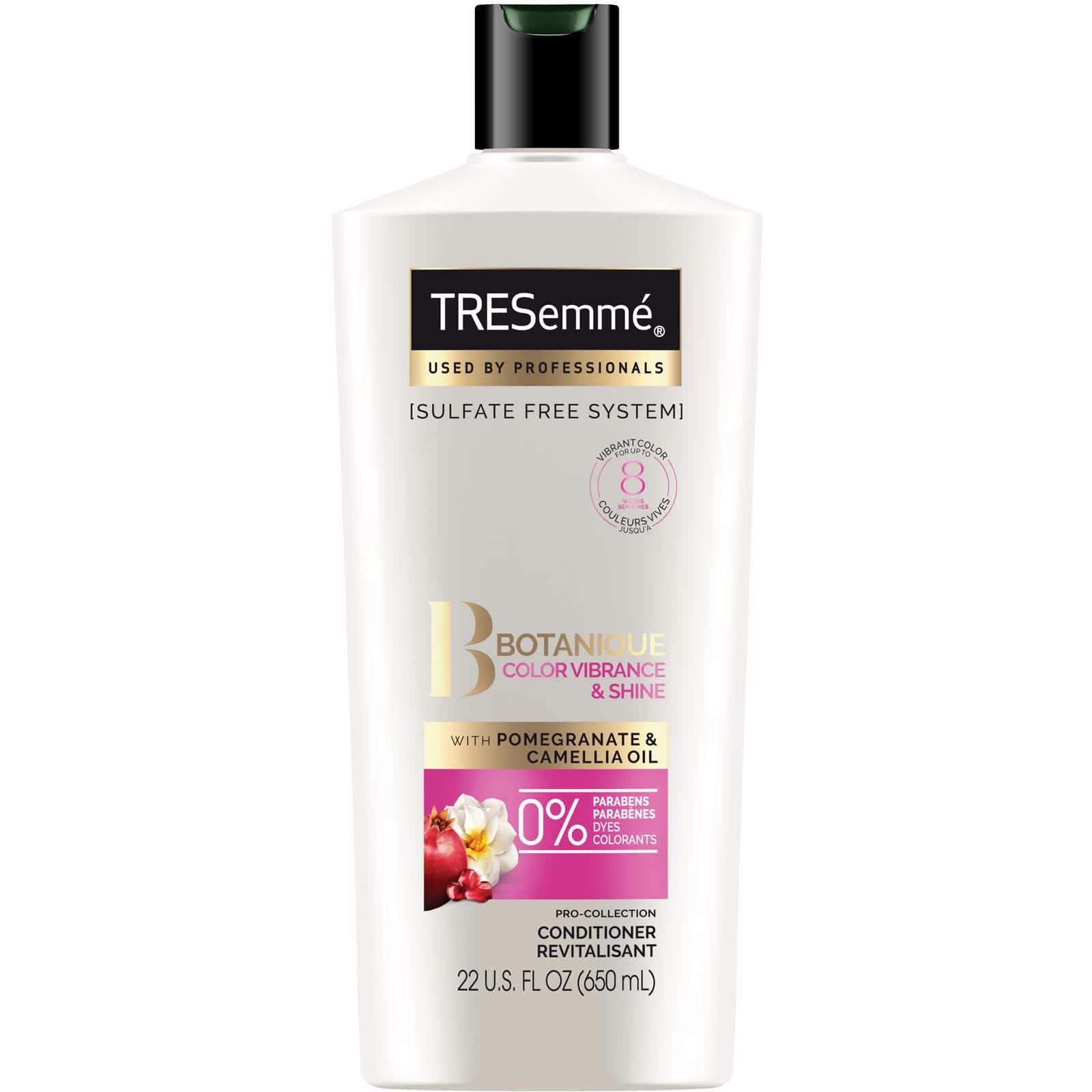 Tresemme, Botanique, Acondicionador Vitalidad y Brillo para el Color, Color Vibrance & Shine, 650 ml (22 oz. líq.)