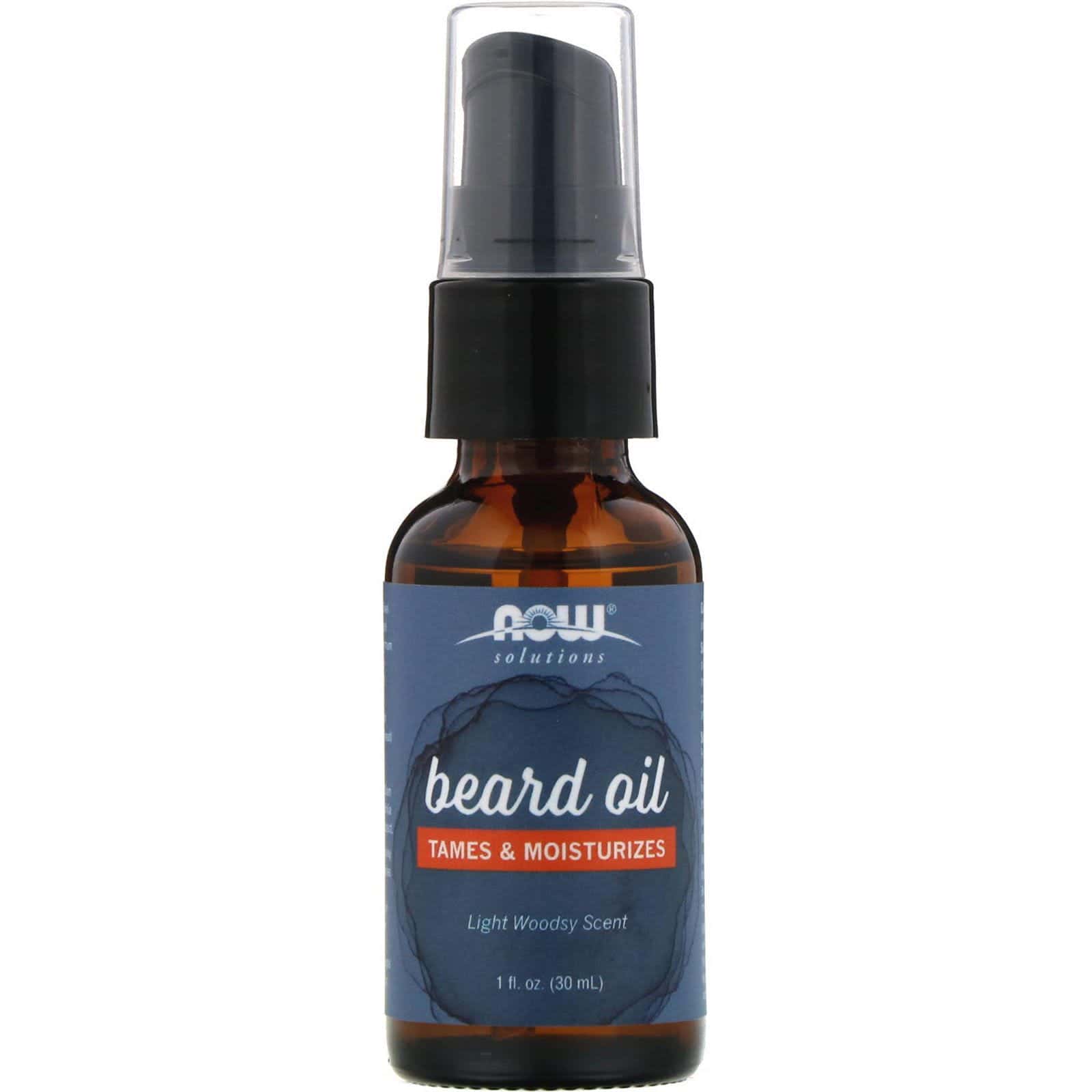 Now Foods, Solutions, aceite para la barba, 1 fl oz (30 ml)