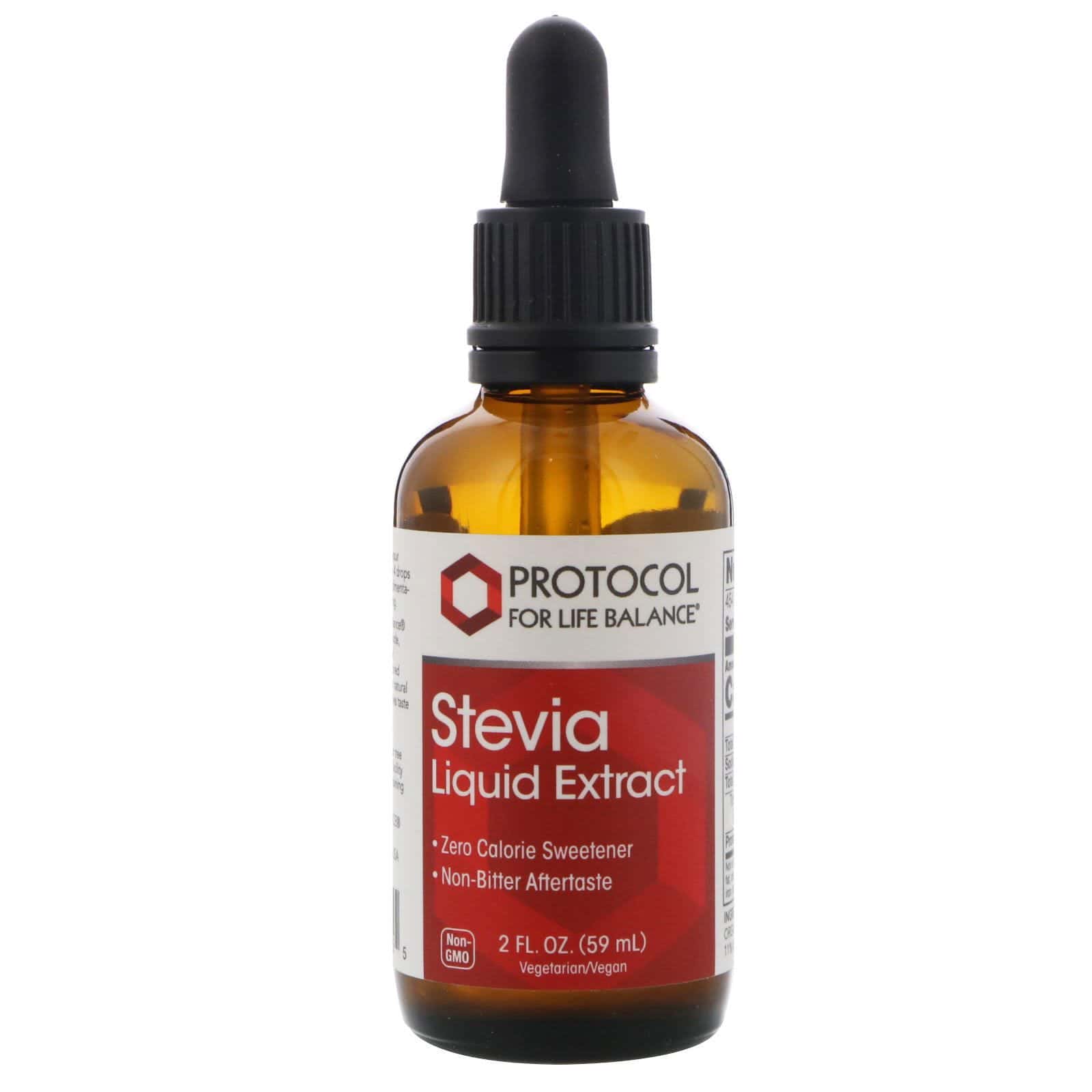 Protocol for Life Balance, Extracto de estevia líquido, 2 fl. Oz (59 ml)
