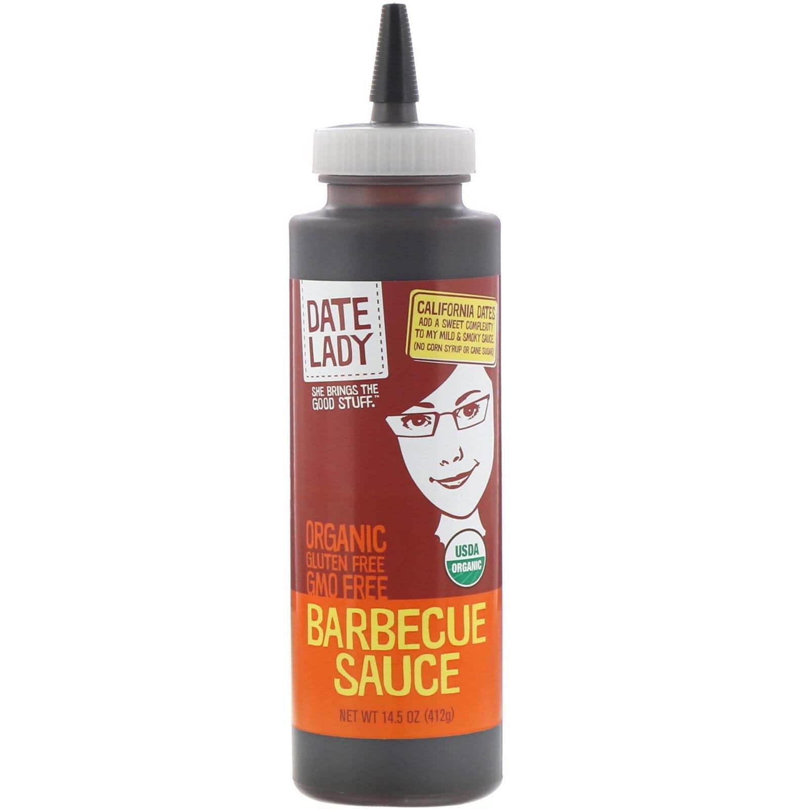 Date Lady, Salsa barbacoa, 412 g (14,5 oz)