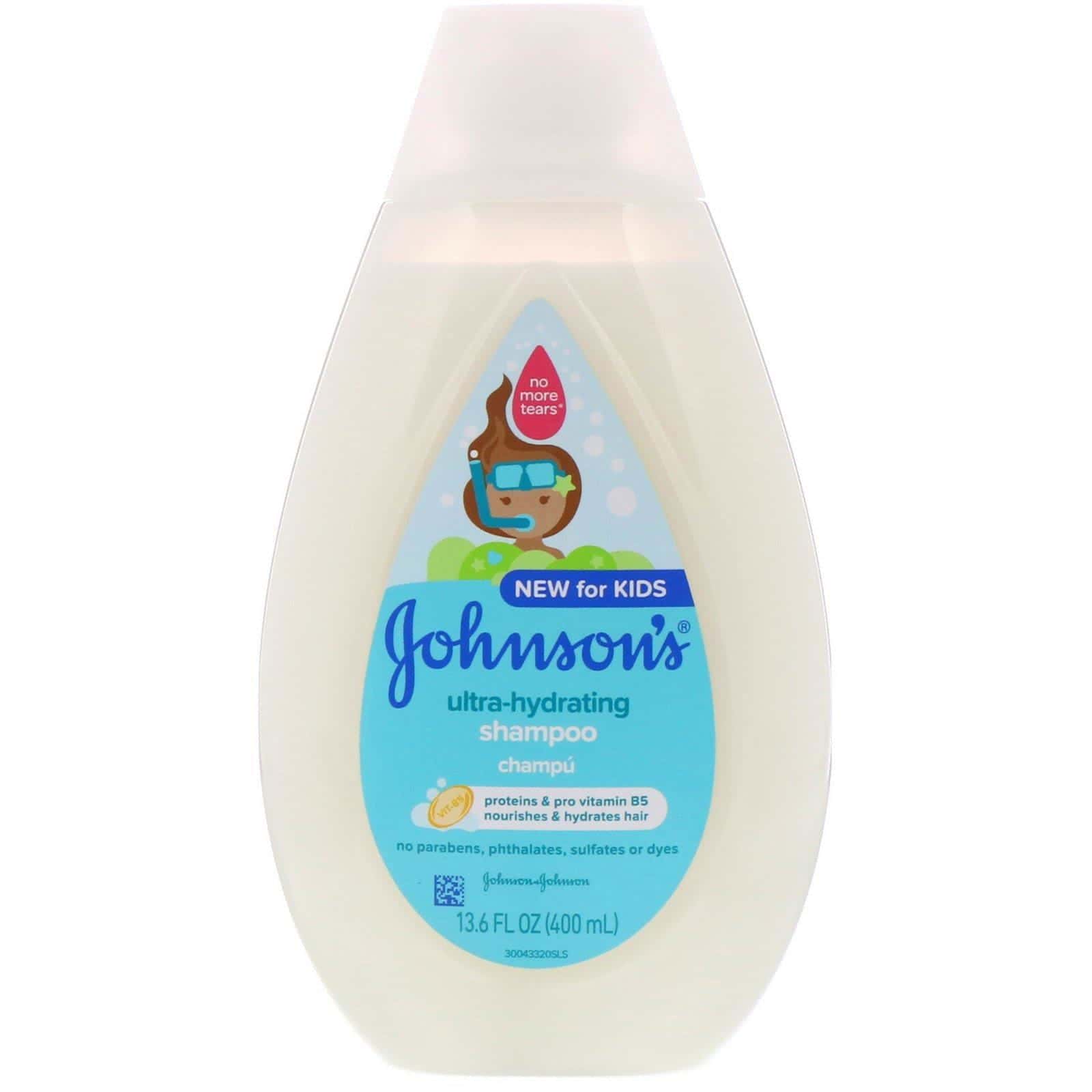 Johnson & Johnson, Kids, champú ultra hidratante, 400 ml (13,6 oz. líq.)
