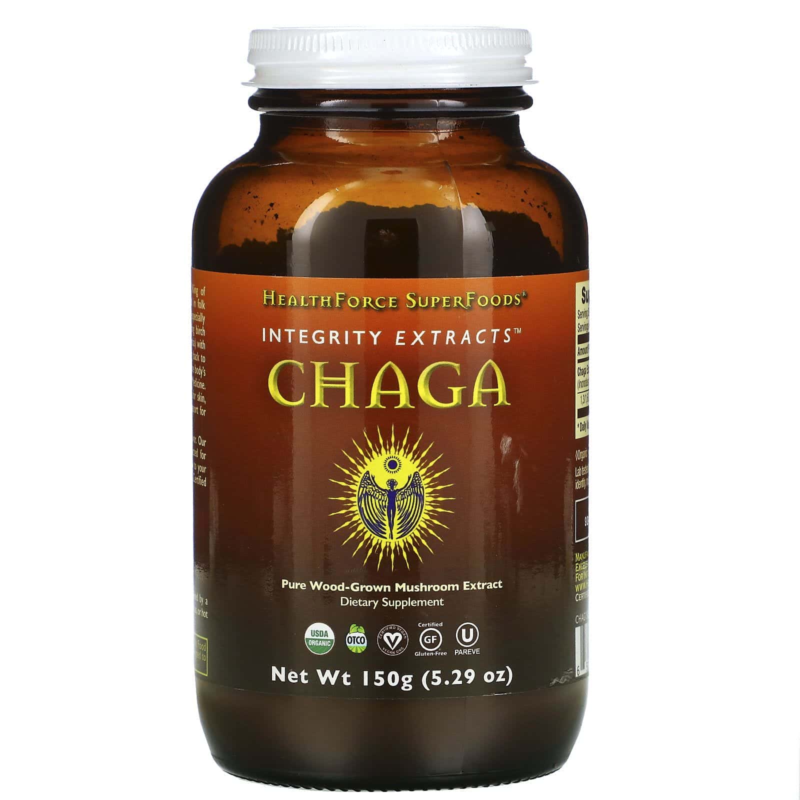 HealthForce Superfoods, Integrity Extracts, Chaga, 150 g (5,29 oz)