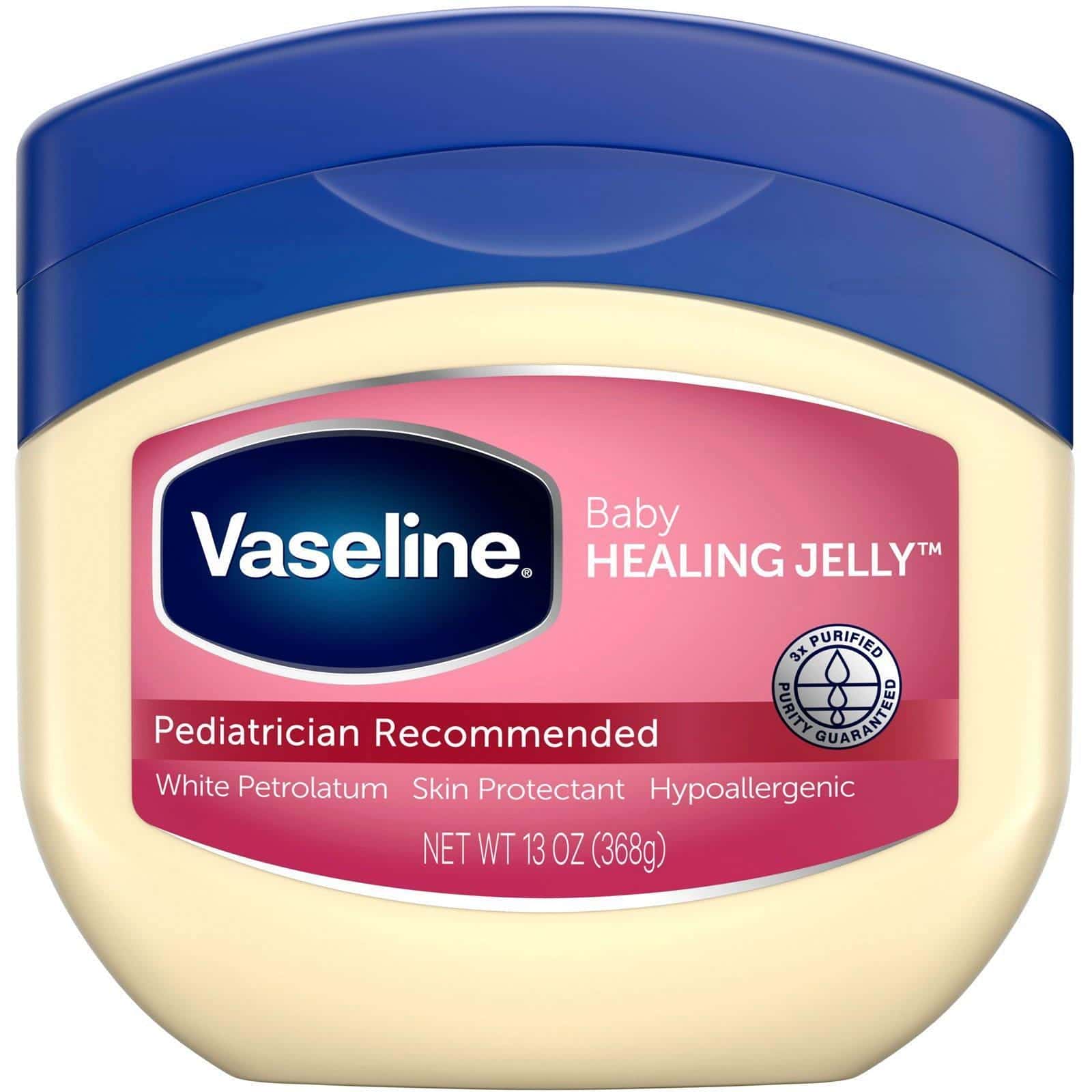 Vaseline, Healing Jelly, Gel protector para la piel del bebé, 368 g (13 oz)